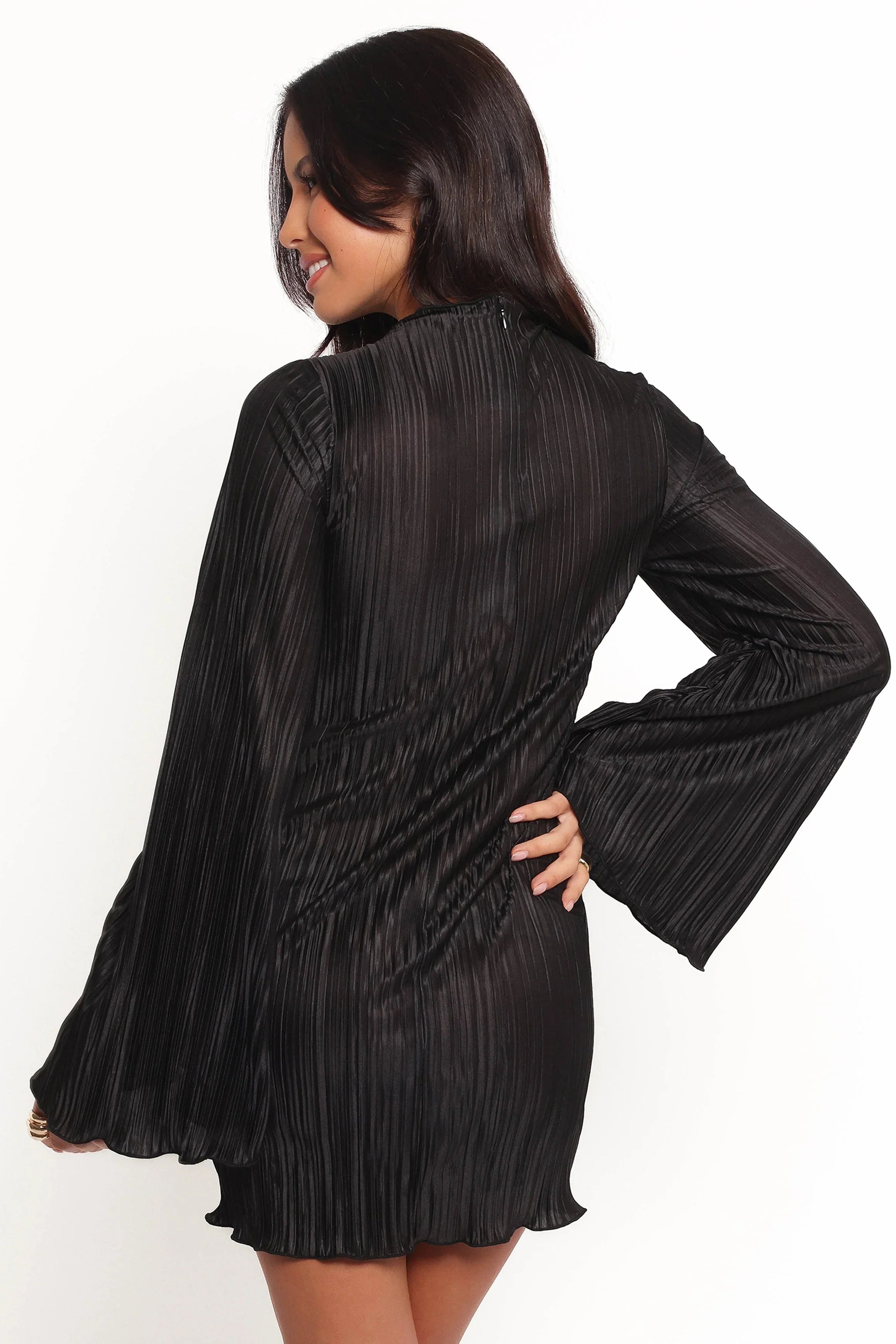 Mini-robe Cerise - Noire