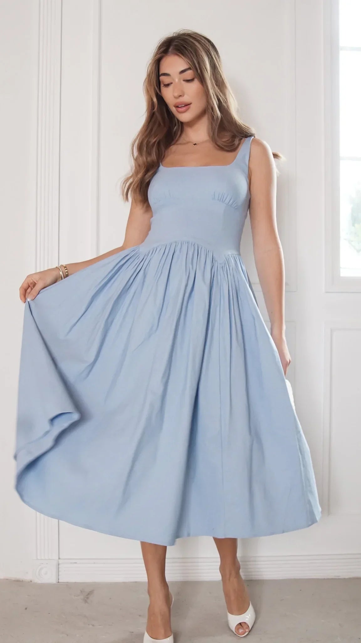 Robe midi Samantha