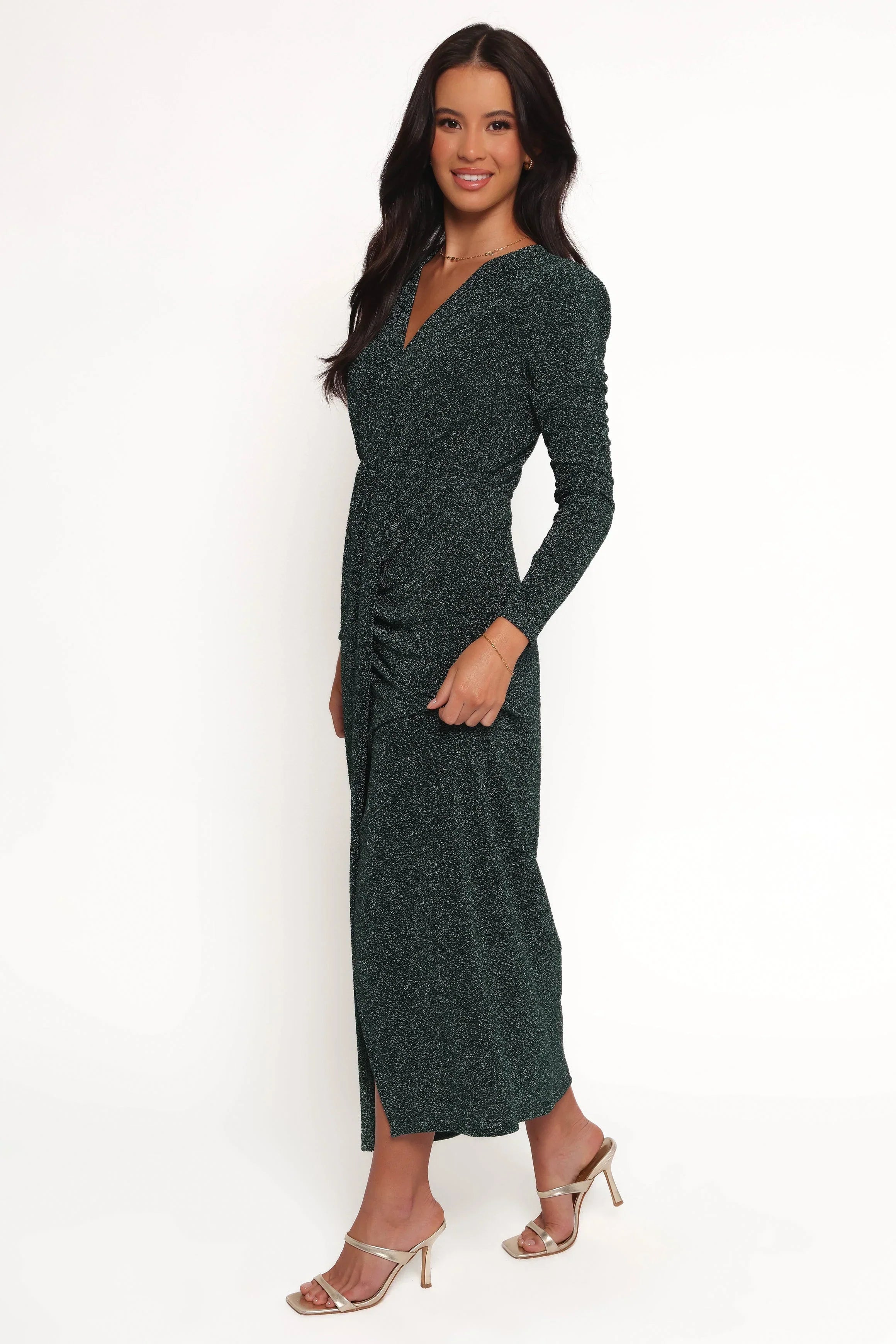 Robe longue Grayson - Émeraude