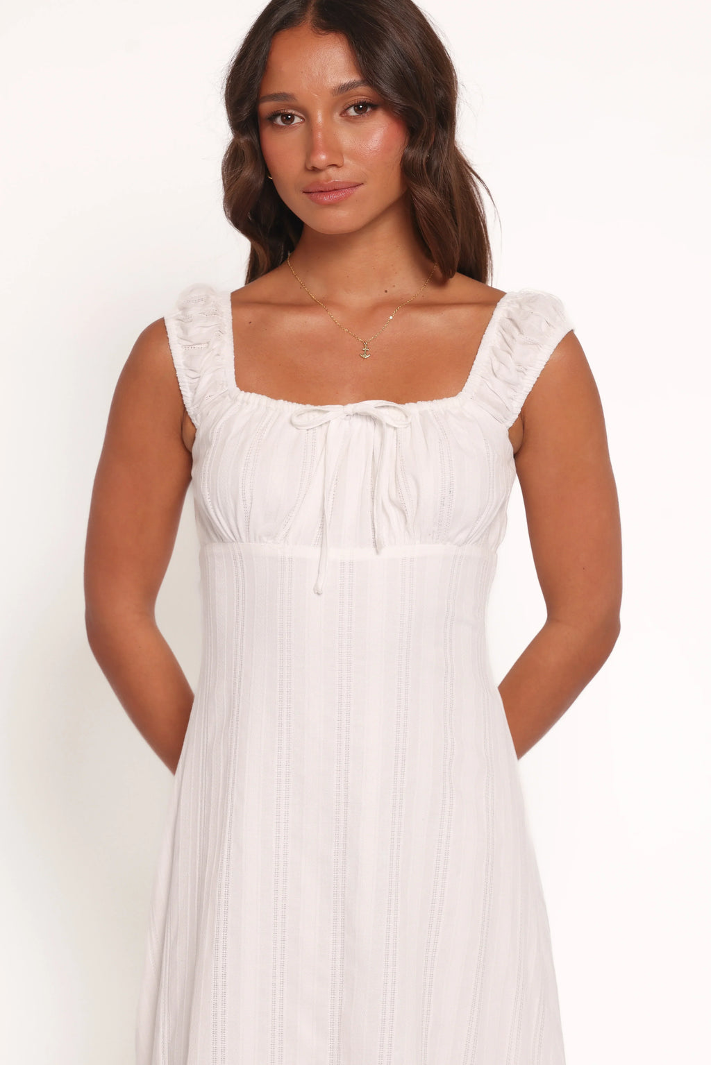 Robe longue Jessalyn - Blanc