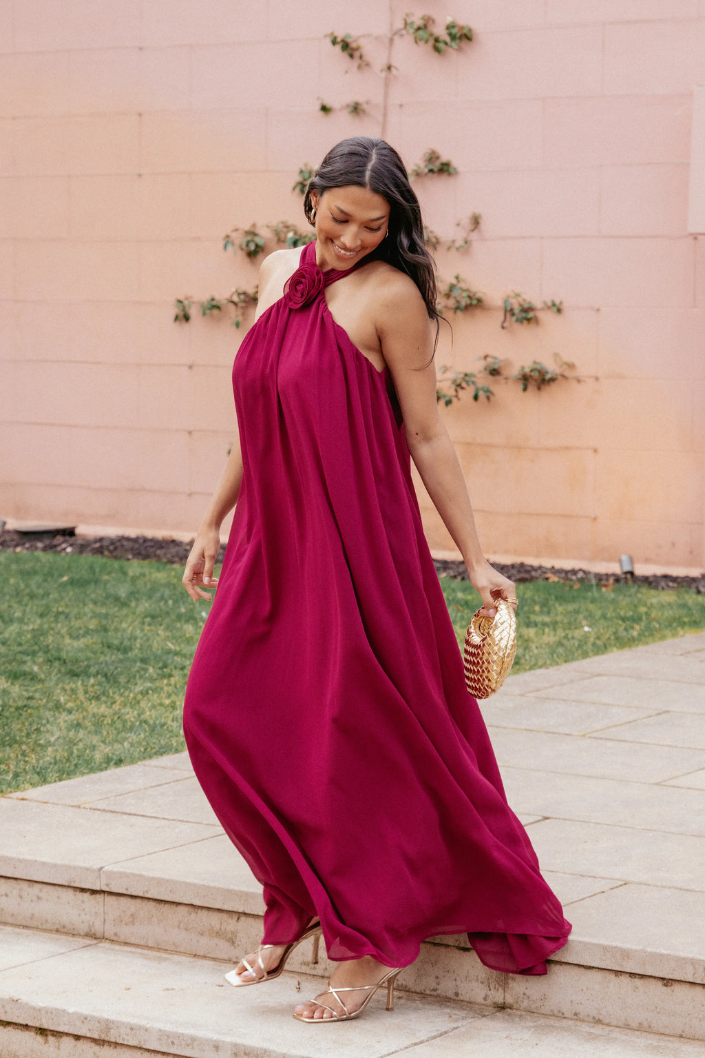 Robe longue Melba - Baie