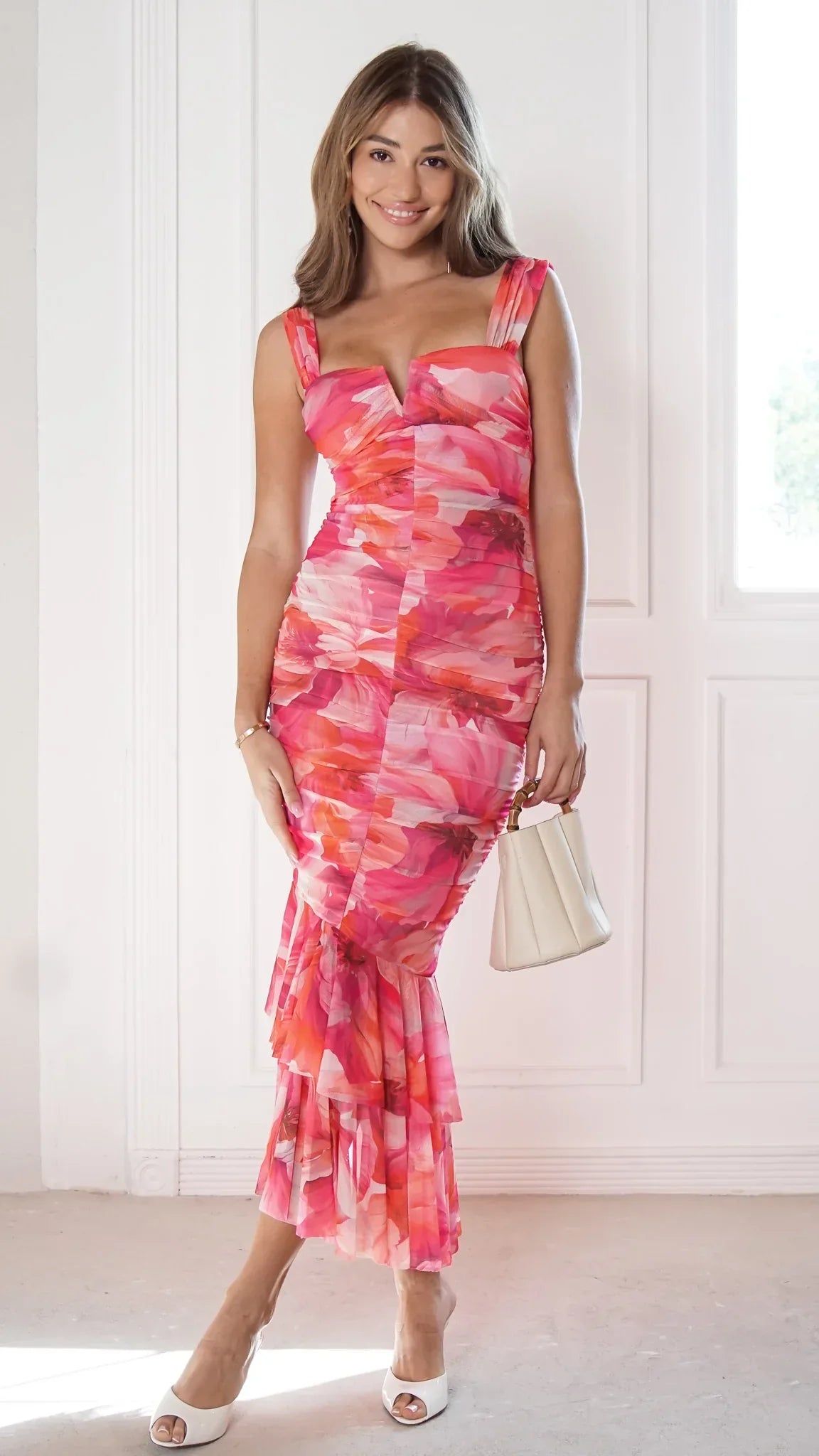 Robe mi-longue Amy