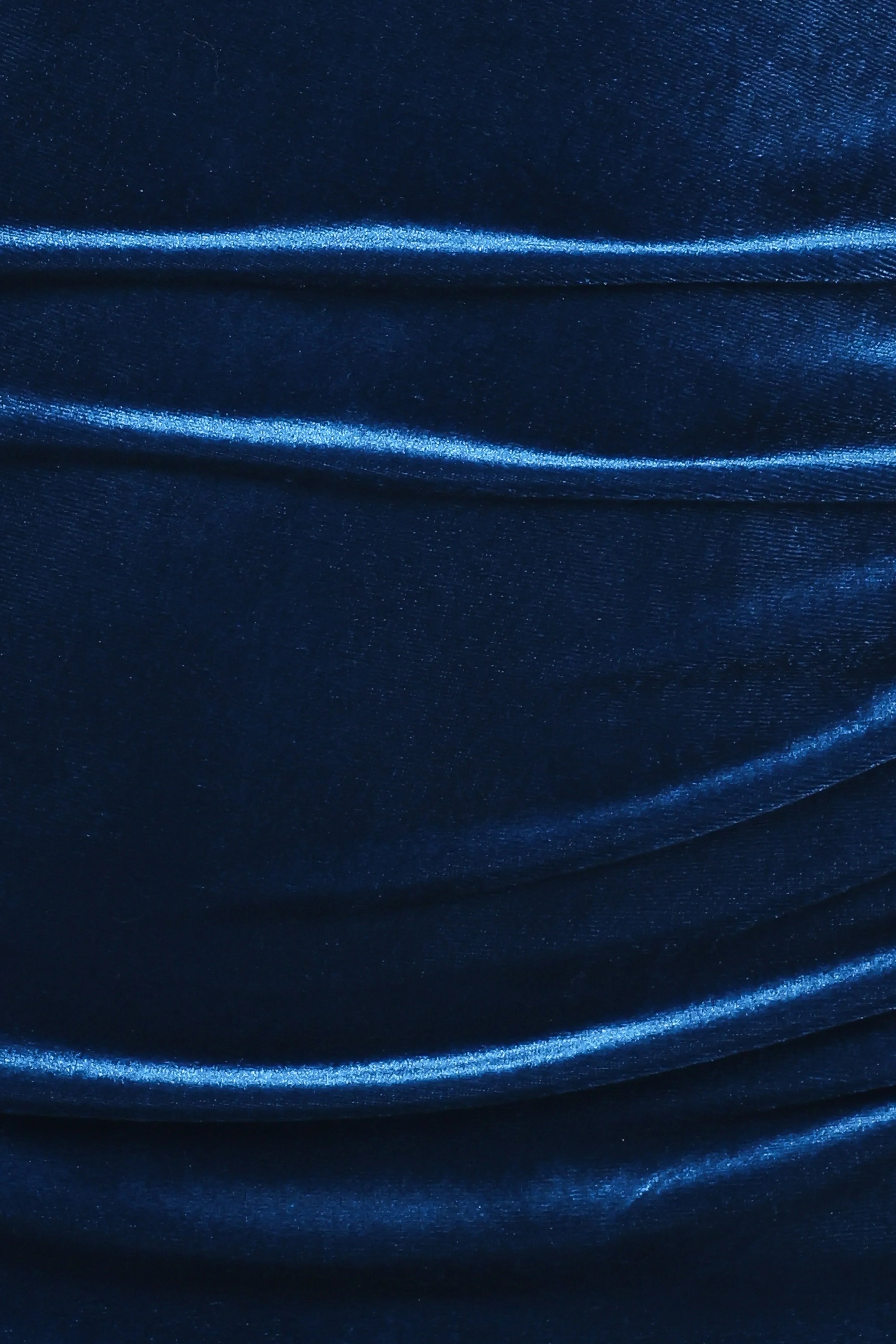 Robe longue London - Bleu nuit