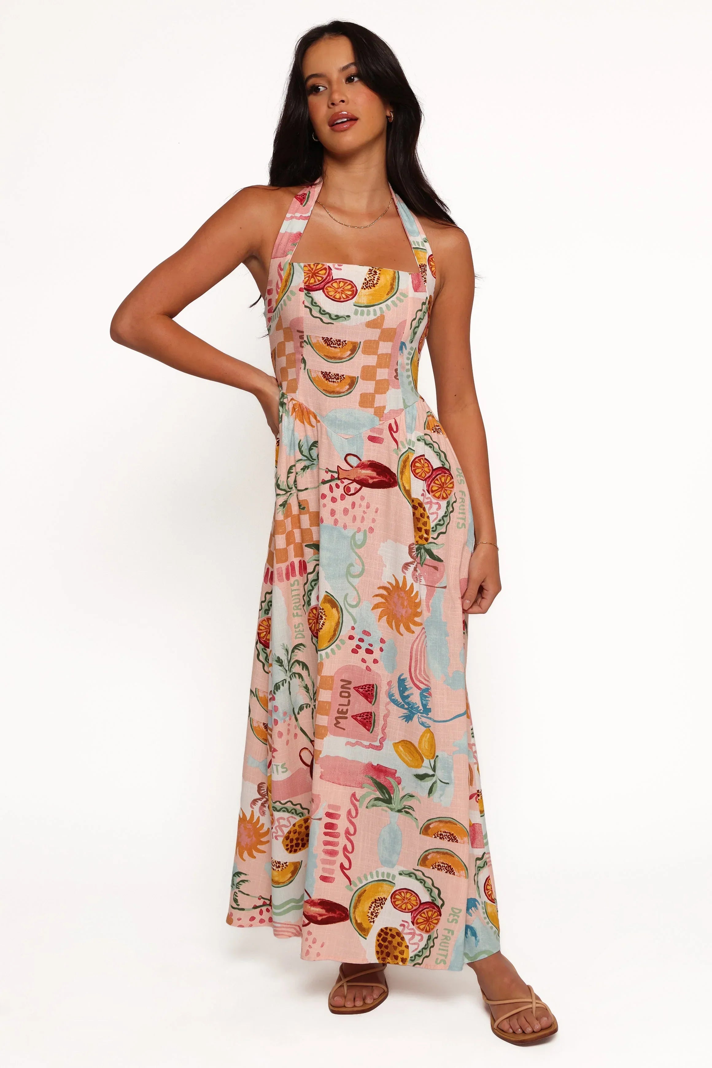Robe Midi Kiera - Brume d'été