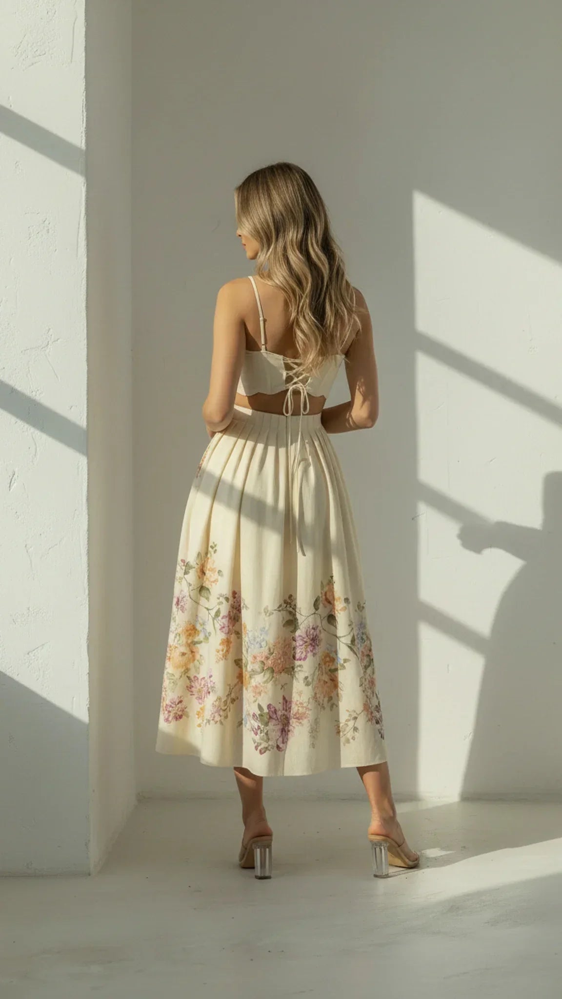 Elowen Floral Midi Dress