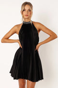 Robe Courte Lizzy Halterneck - Noir