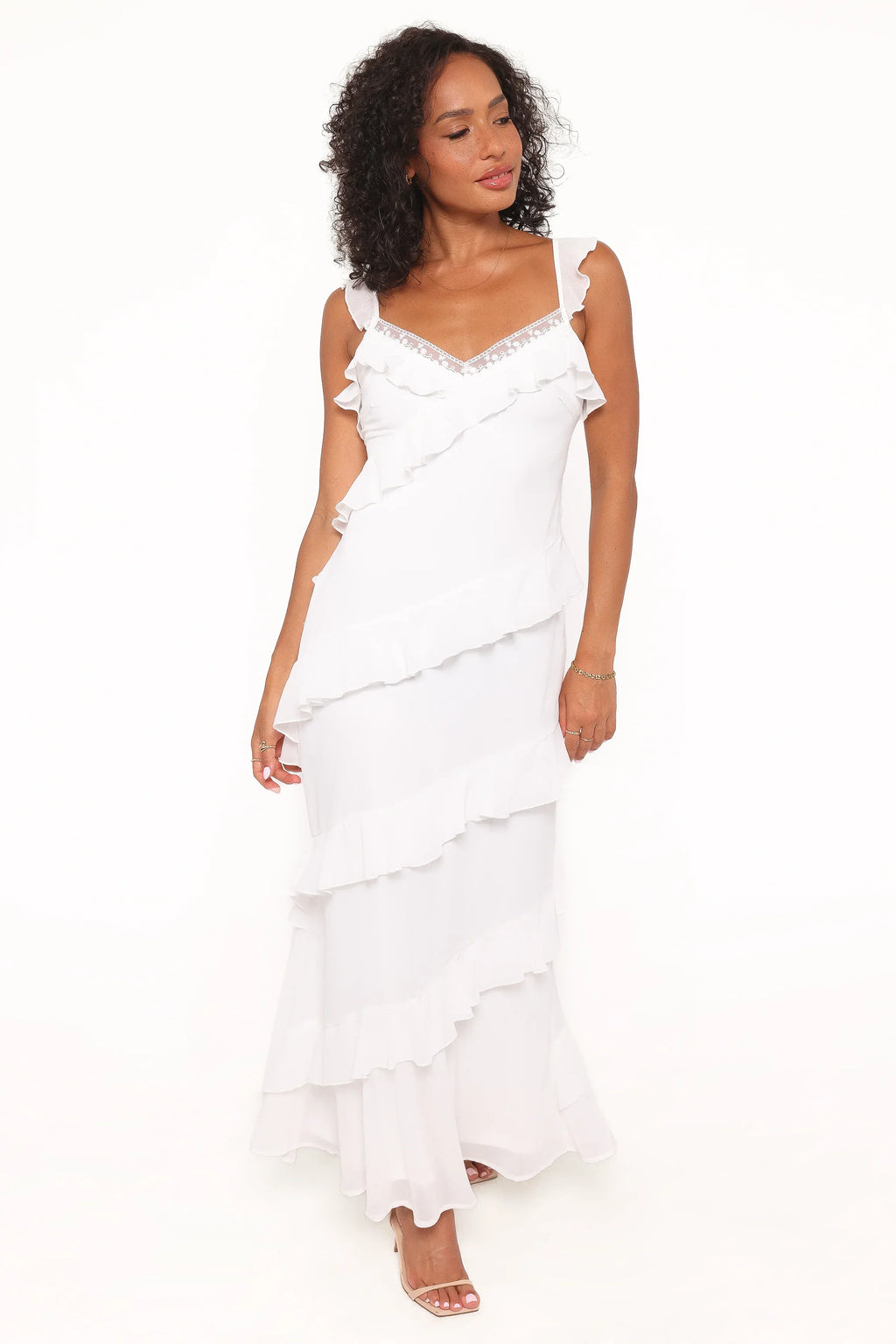 Robe longue Virginia - Blanc