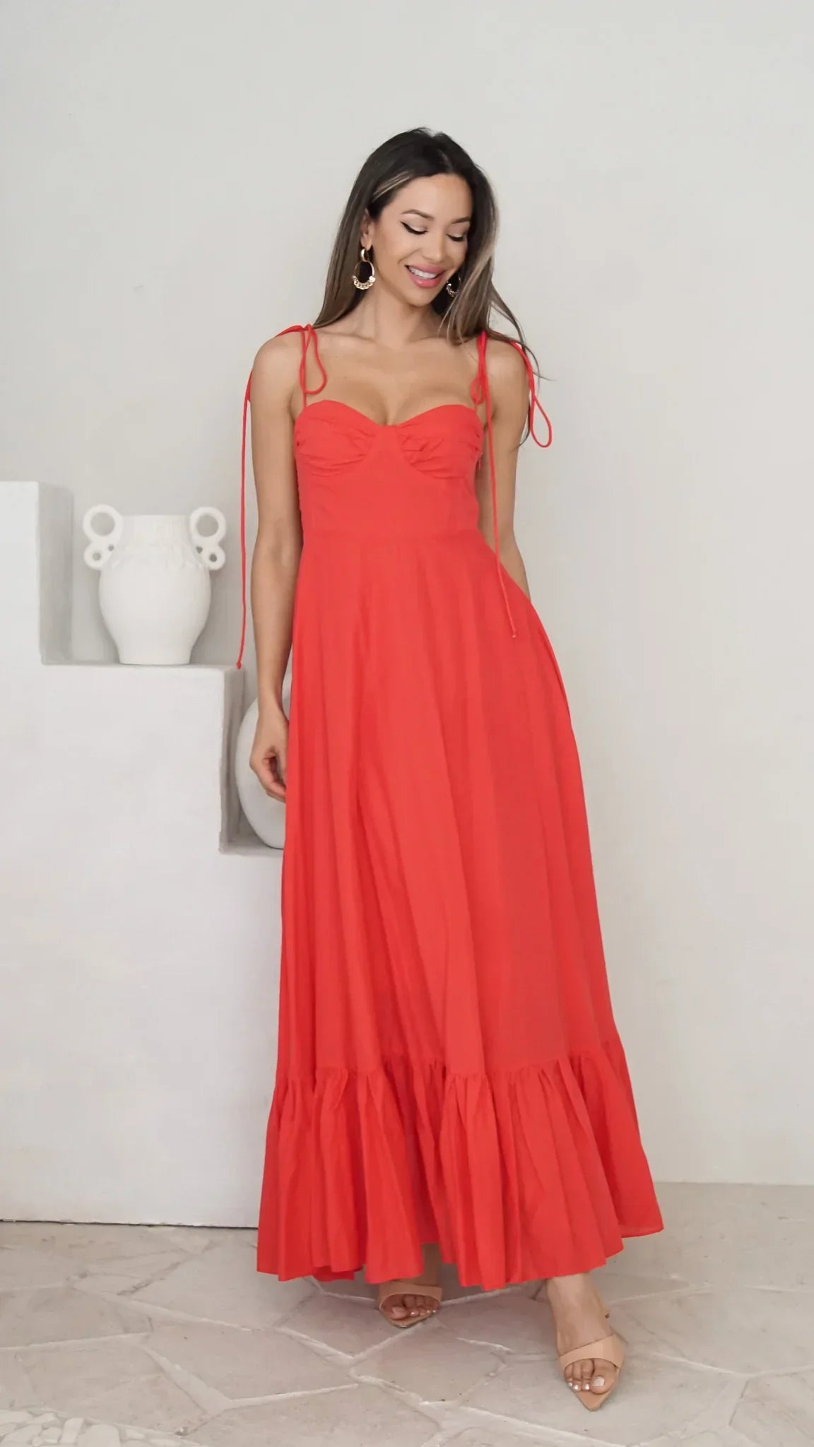 Robe longue Calista