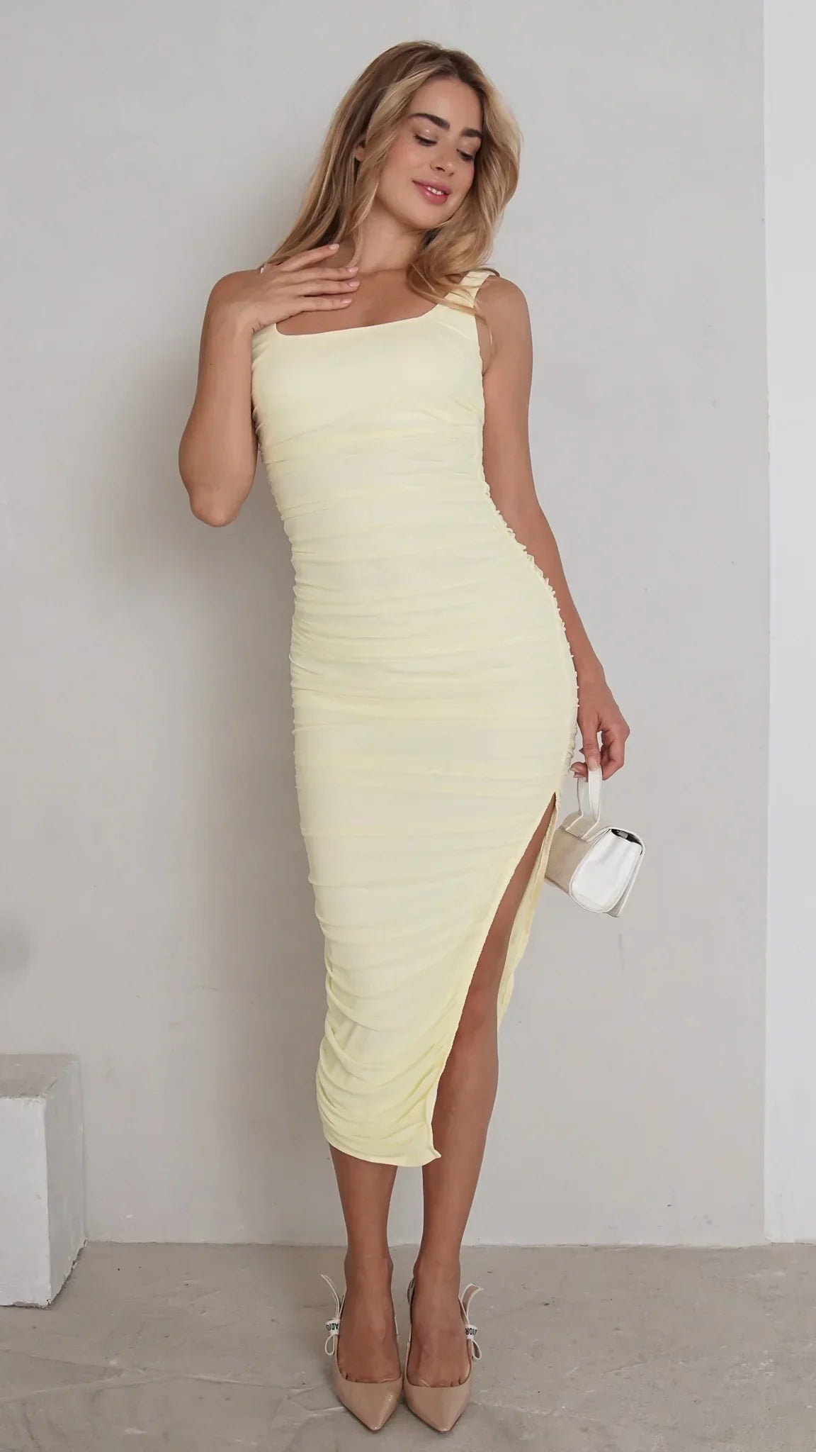 Robe mi-longue Lunara