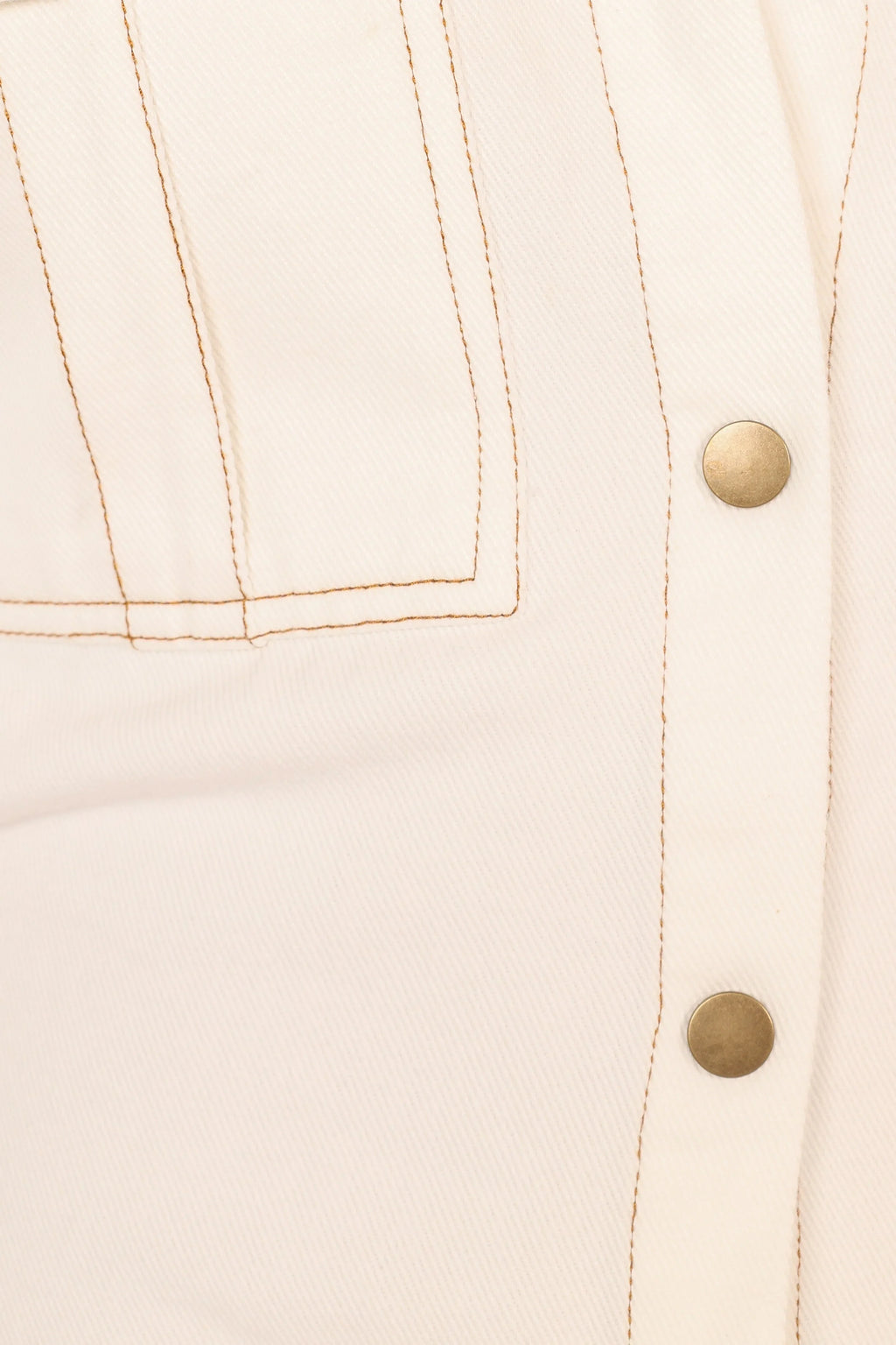 Mini-robe en jean Hailey - Jean blanc