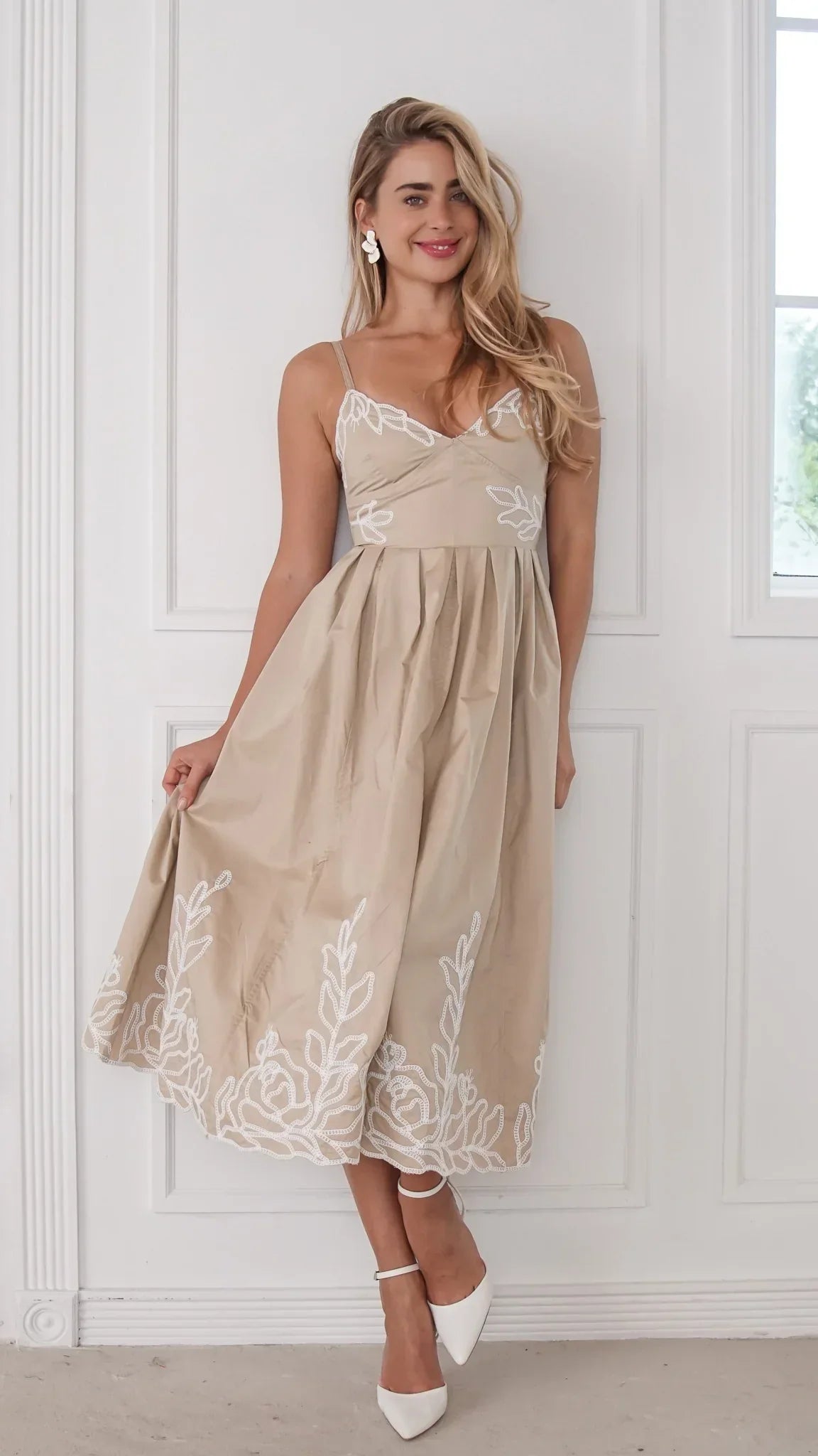 Robe midi Aurora