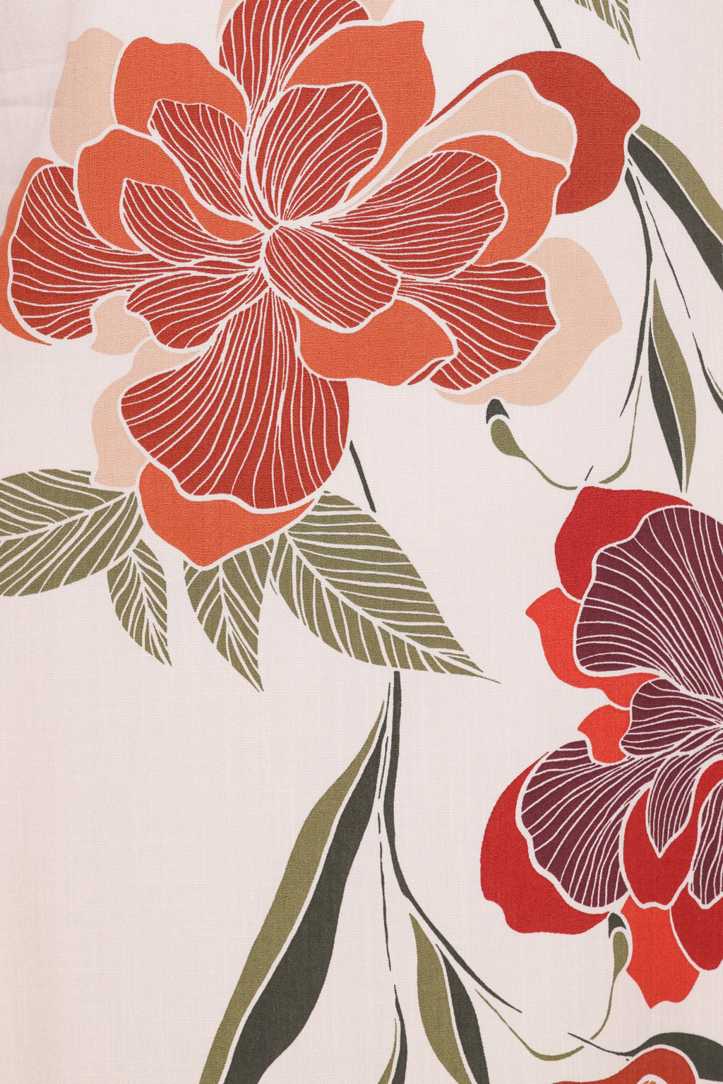 Mini-robe Elanira - Motif floral d'automne