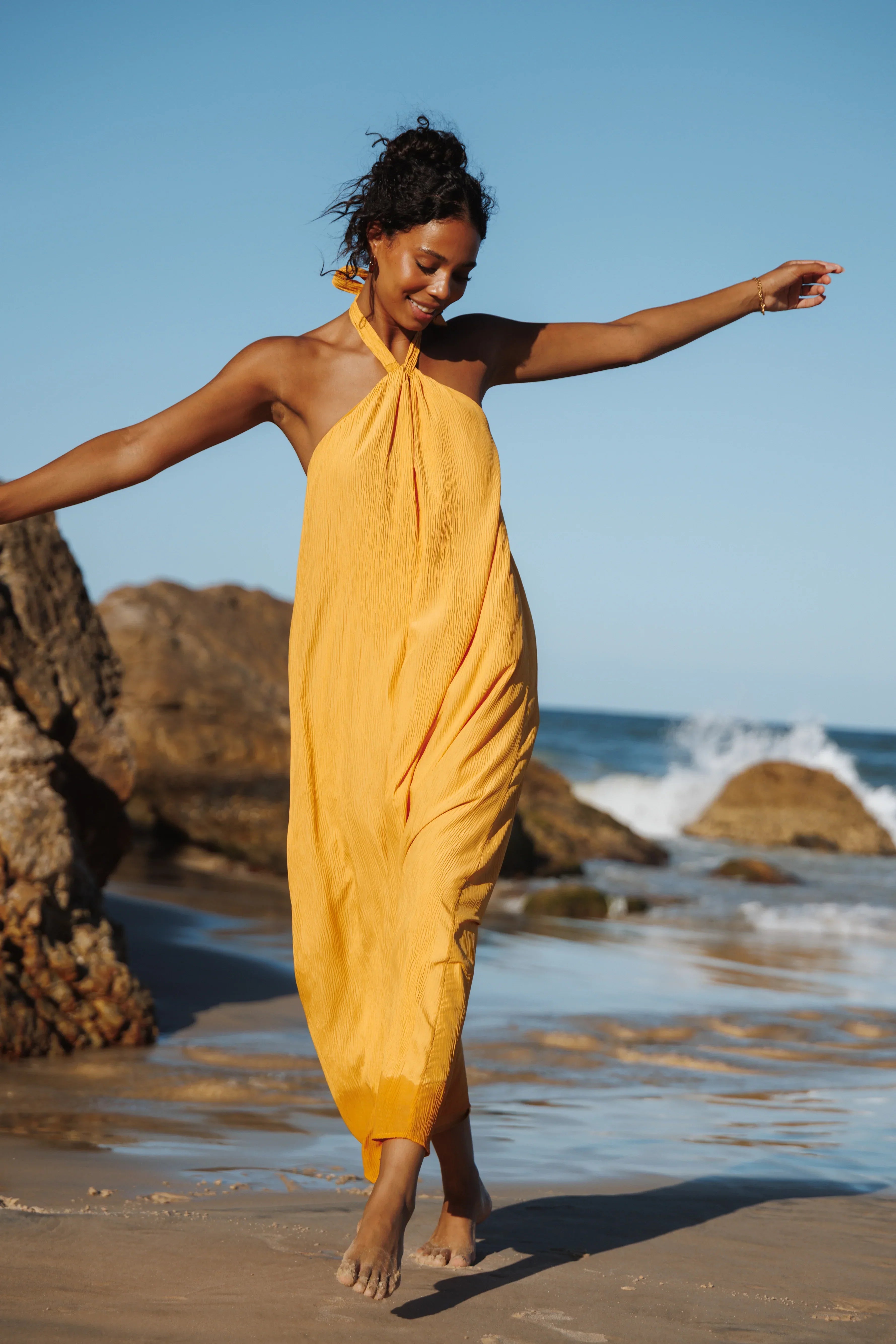 Robe longue Theophania - Mango