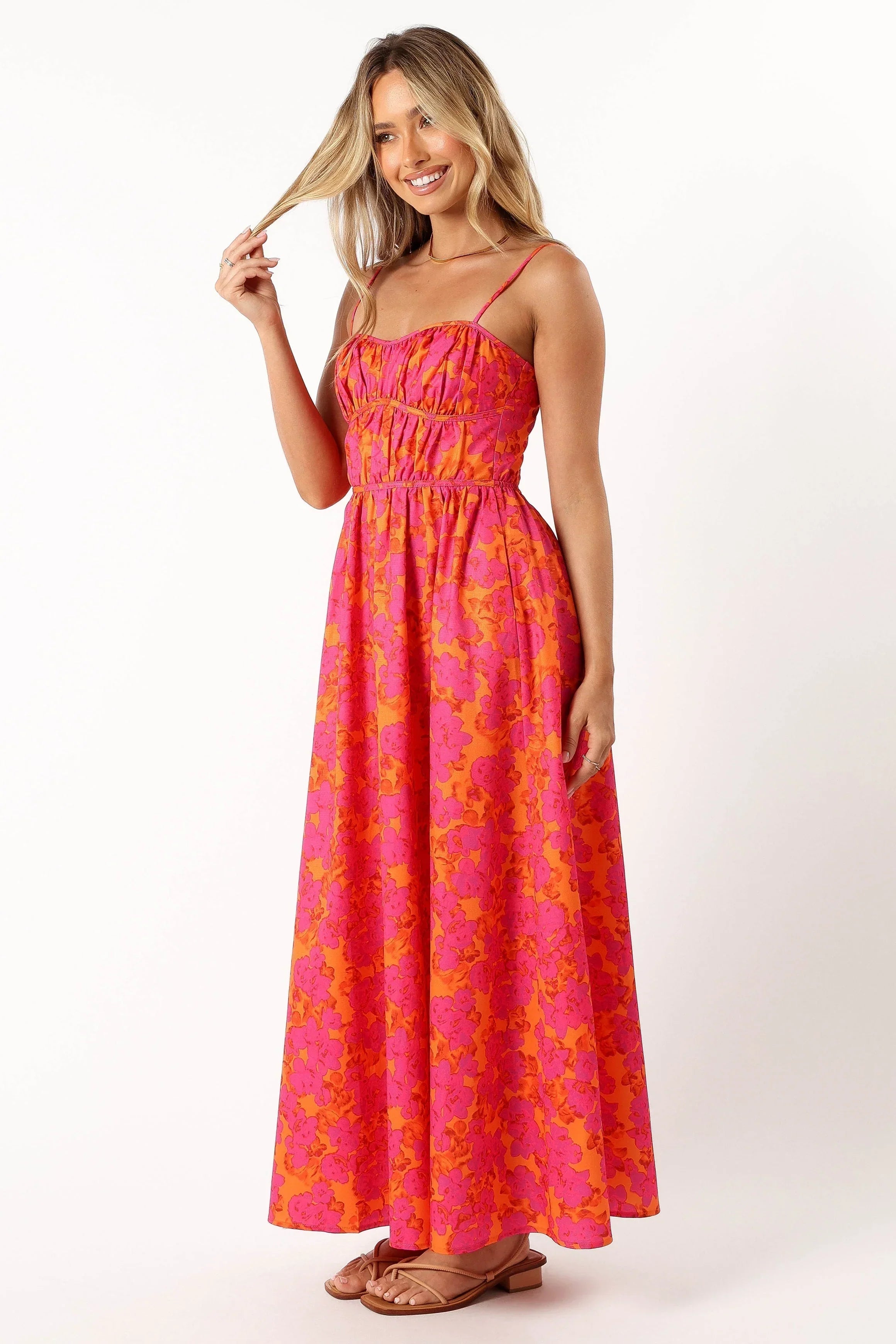 Robe midi évasée Kelani - Ambrosia