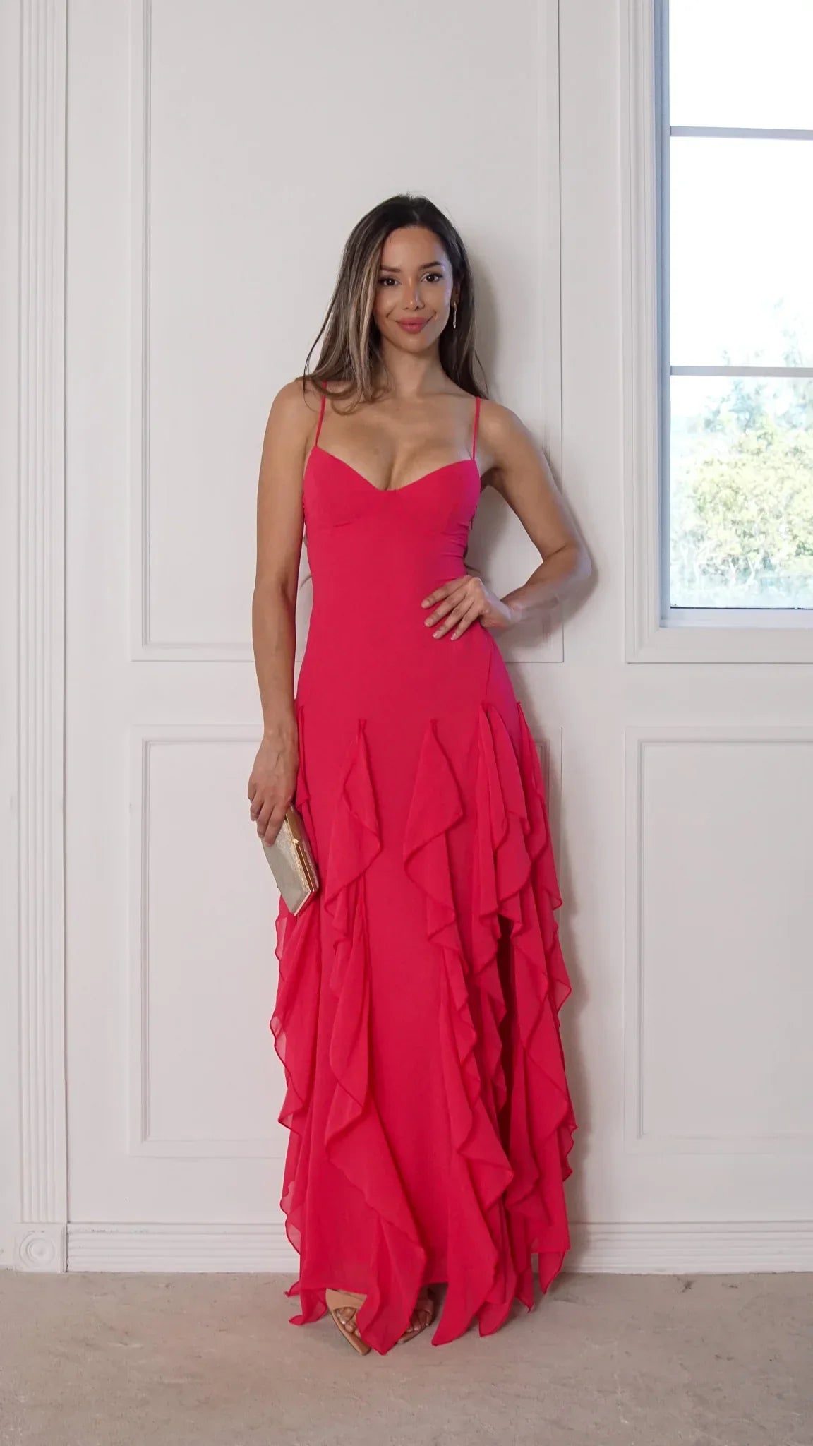 Robe longue Talina