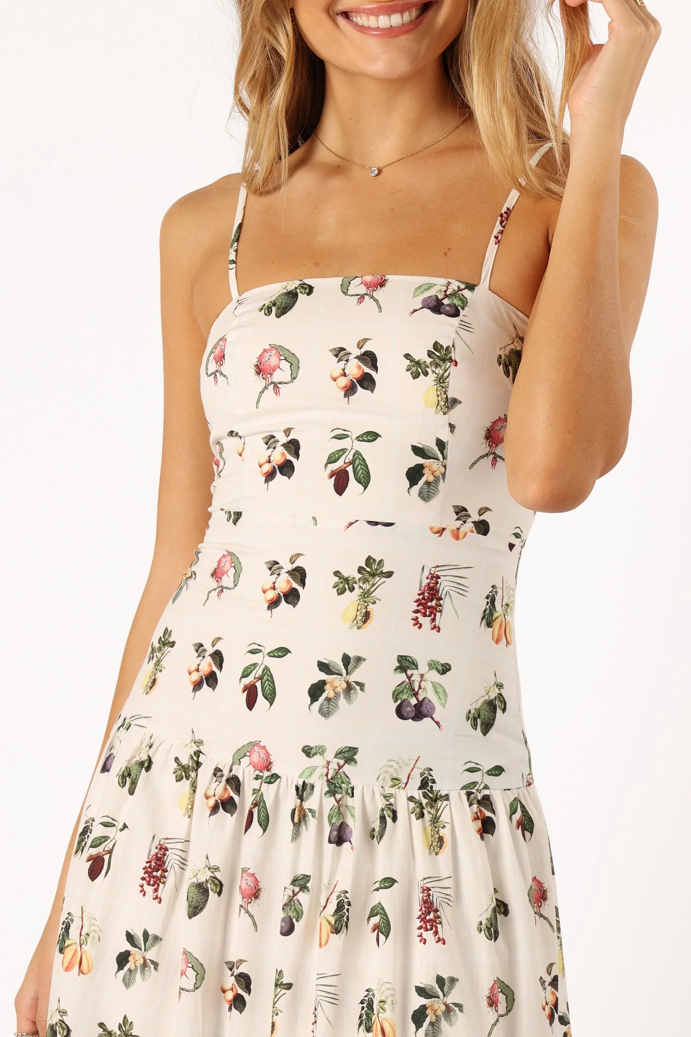 Robe midi Botanique - Fleurie