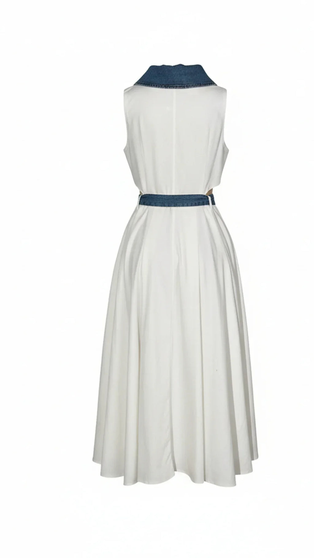 Althea Denim Midi Dress