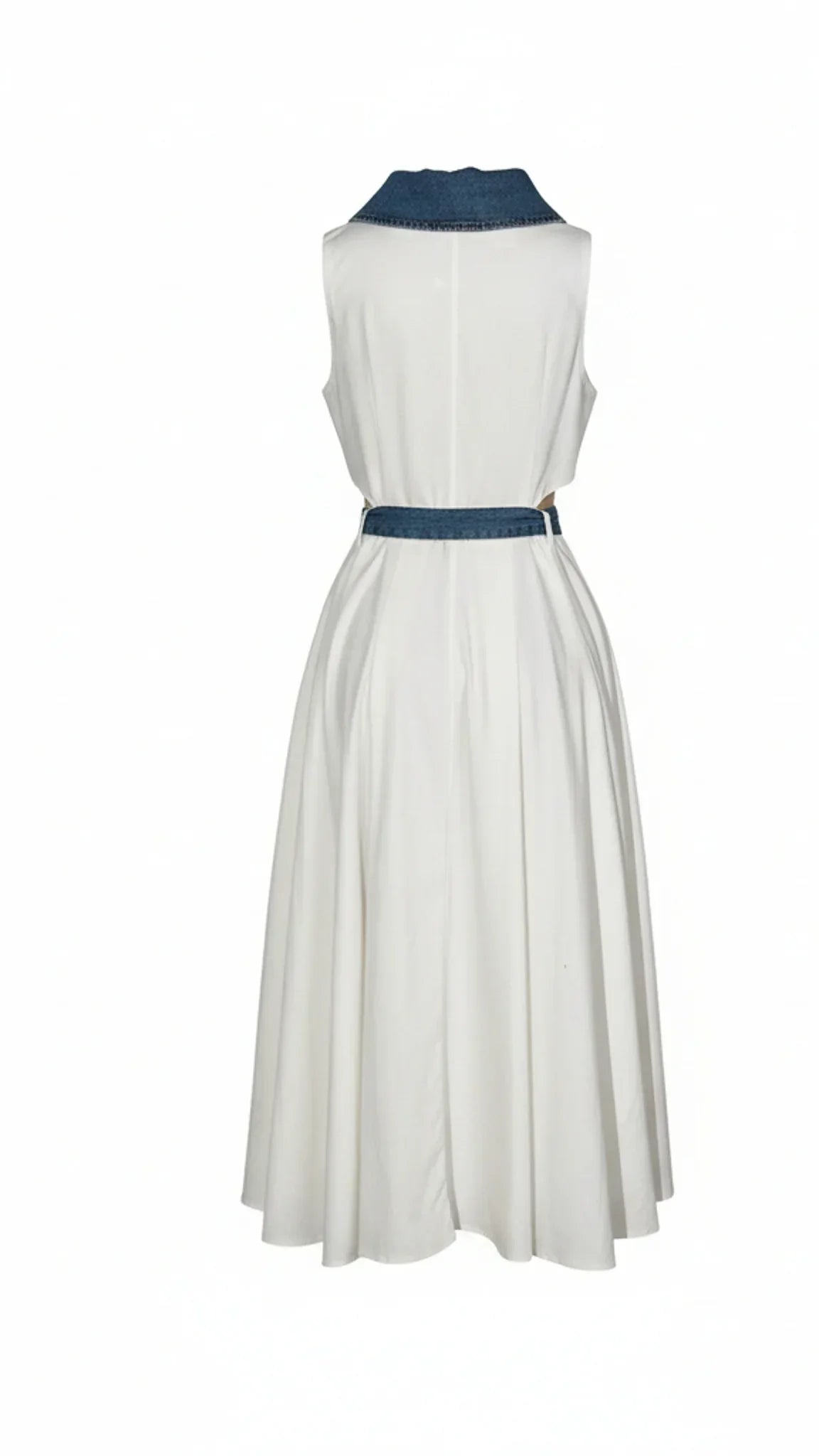 Althea Denim Midi Dress