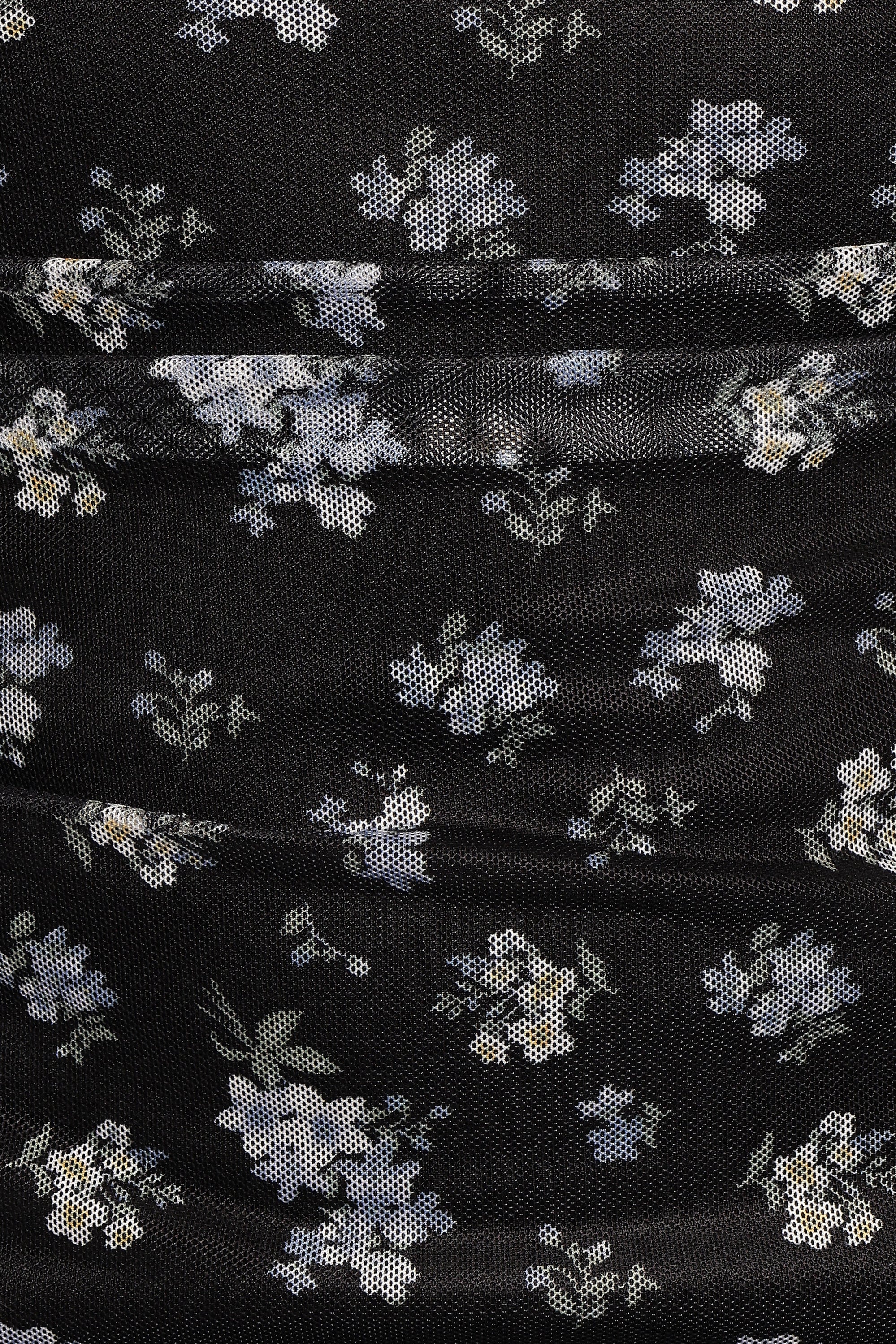 Mini-robe Saylor - Noir fleuri