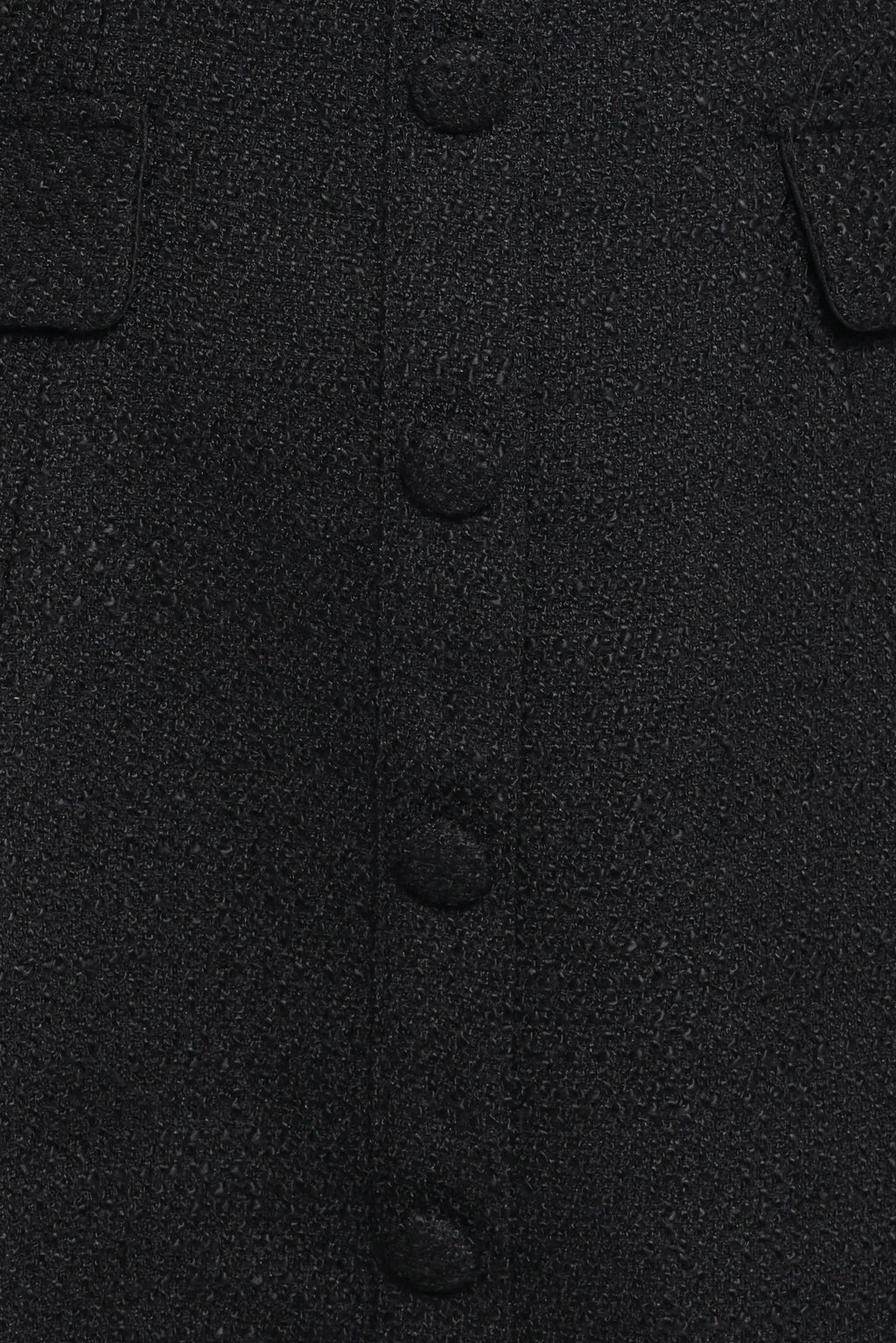 Sutton Mini Dress - Black Tweed