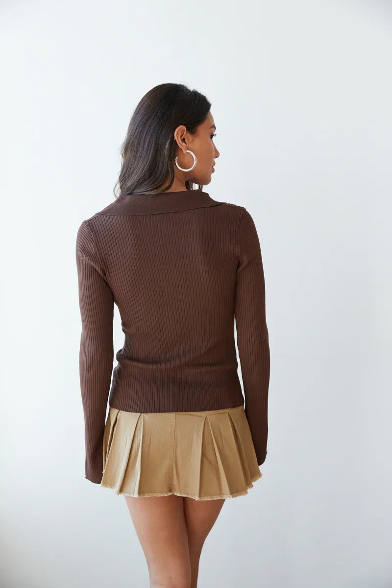Mini-jupe-short plissée Aliyah