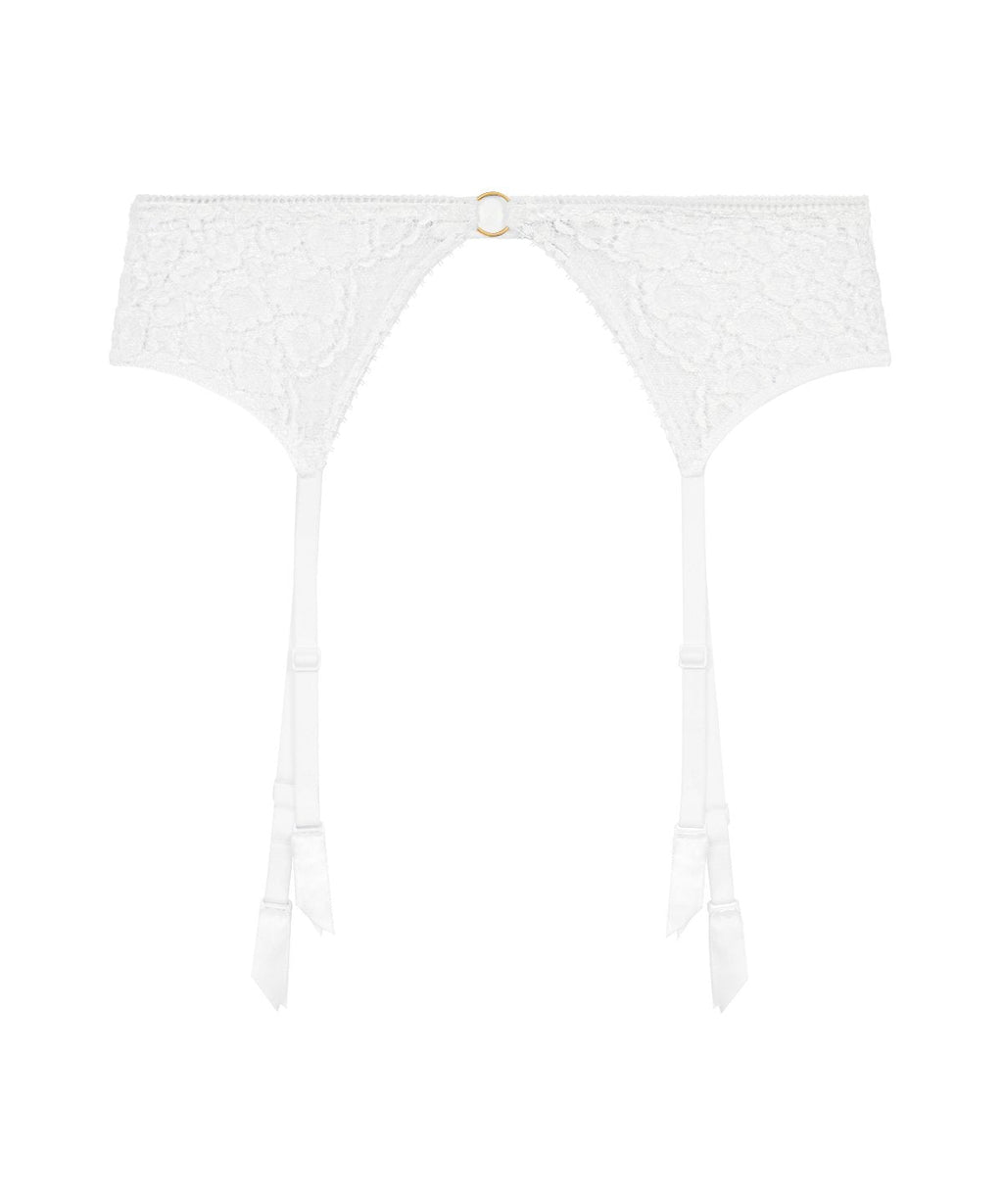 Illusion Fauve Porte-jarretelles White
