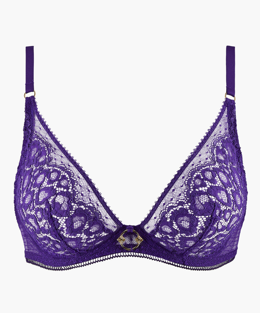 Illusion Fauve Soutien-gorge Triangle avec armatures Ultraviolet