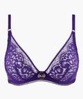 Illusion Fauve Soutien-gorge Triangle avec armatures Ultraviolet