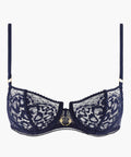 Illusion Fauve Soutien-gorge Corbeille avec armatures Bleu Crépuscule