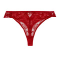Cœur à Corps Tanga Rouge Rebelle
