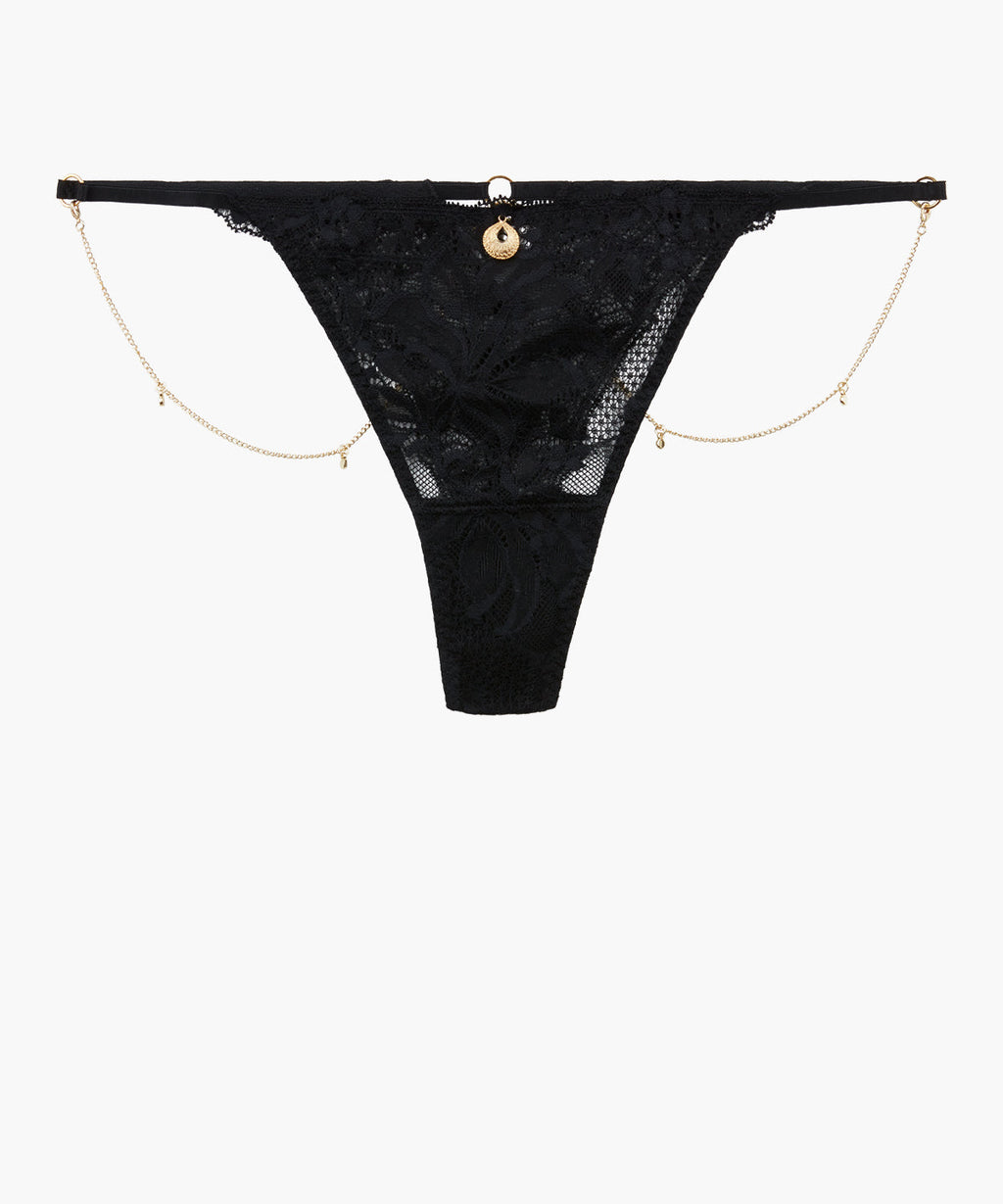 String Gold Pleasure Noir Léger