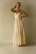 Robe longue torsadée Donna