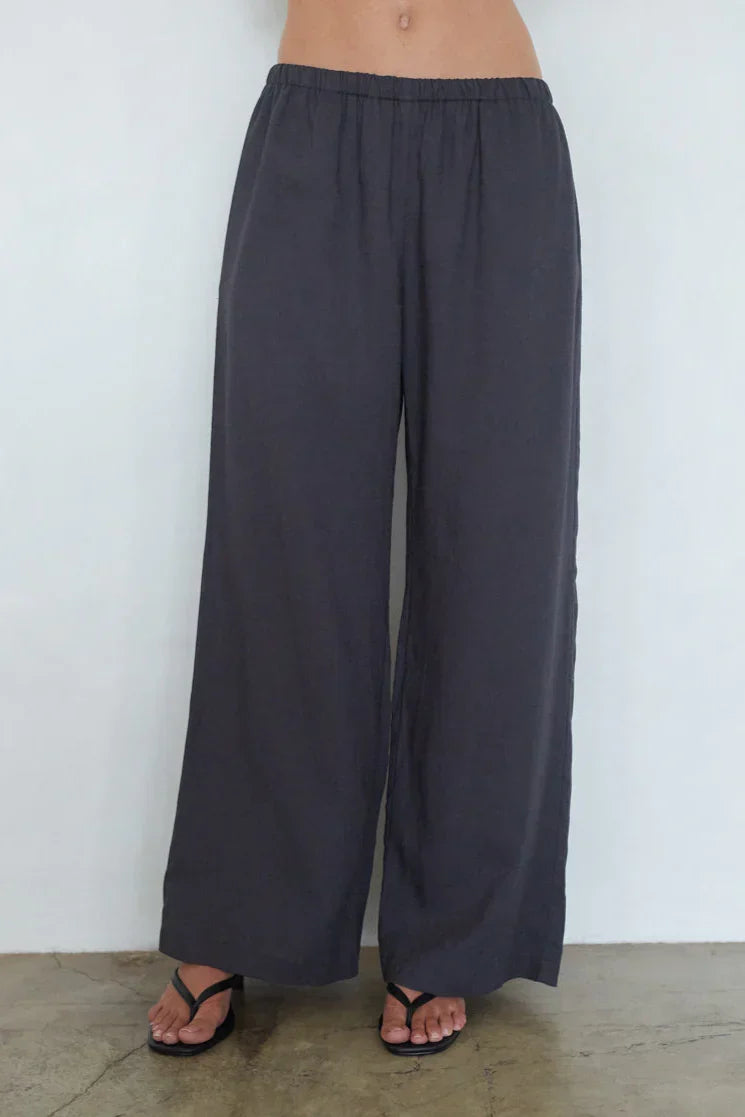 Pantalon en lin à enfiler Kyle