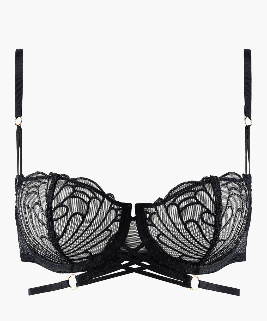 The Indomitable Afterdark Balconette Bra with underwire