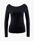 Night Crush Top manches longues Noir