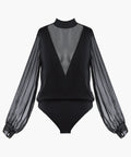 Les Bodys by Aubade Body Manches Longues Black