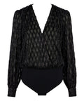 Les Bodys by Aubade Body Manches Longues Noir