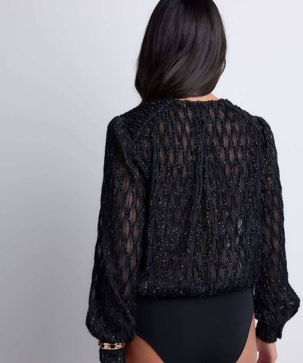 Les Bodys by Aubade Body Manches Longues Noir