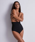 Sculpt by Aubade Culotte taille haute Black Pepper