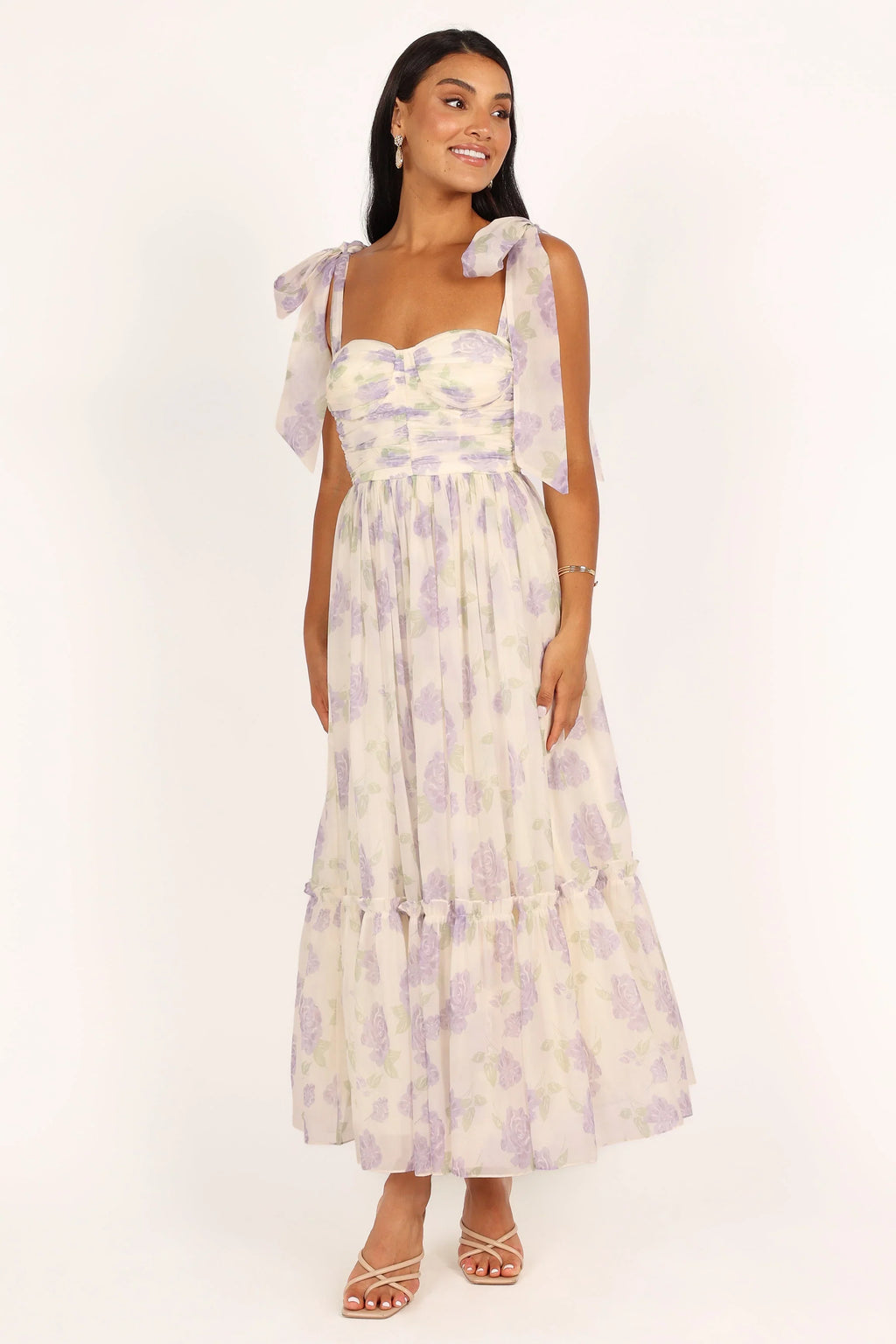 Robe midi Floret - Lavande