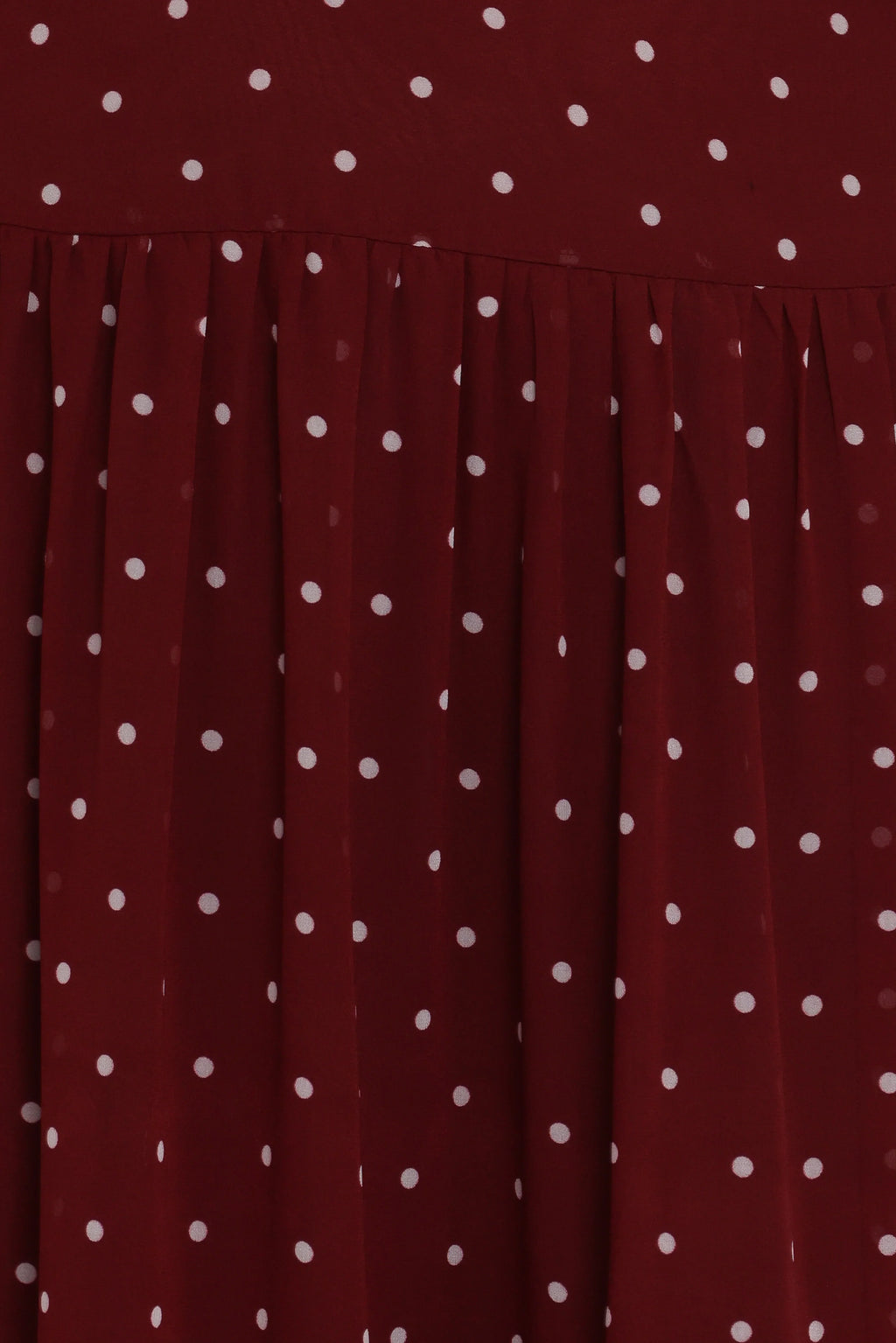 Leona Halterneck Maxi Dress - Red Polka Dot