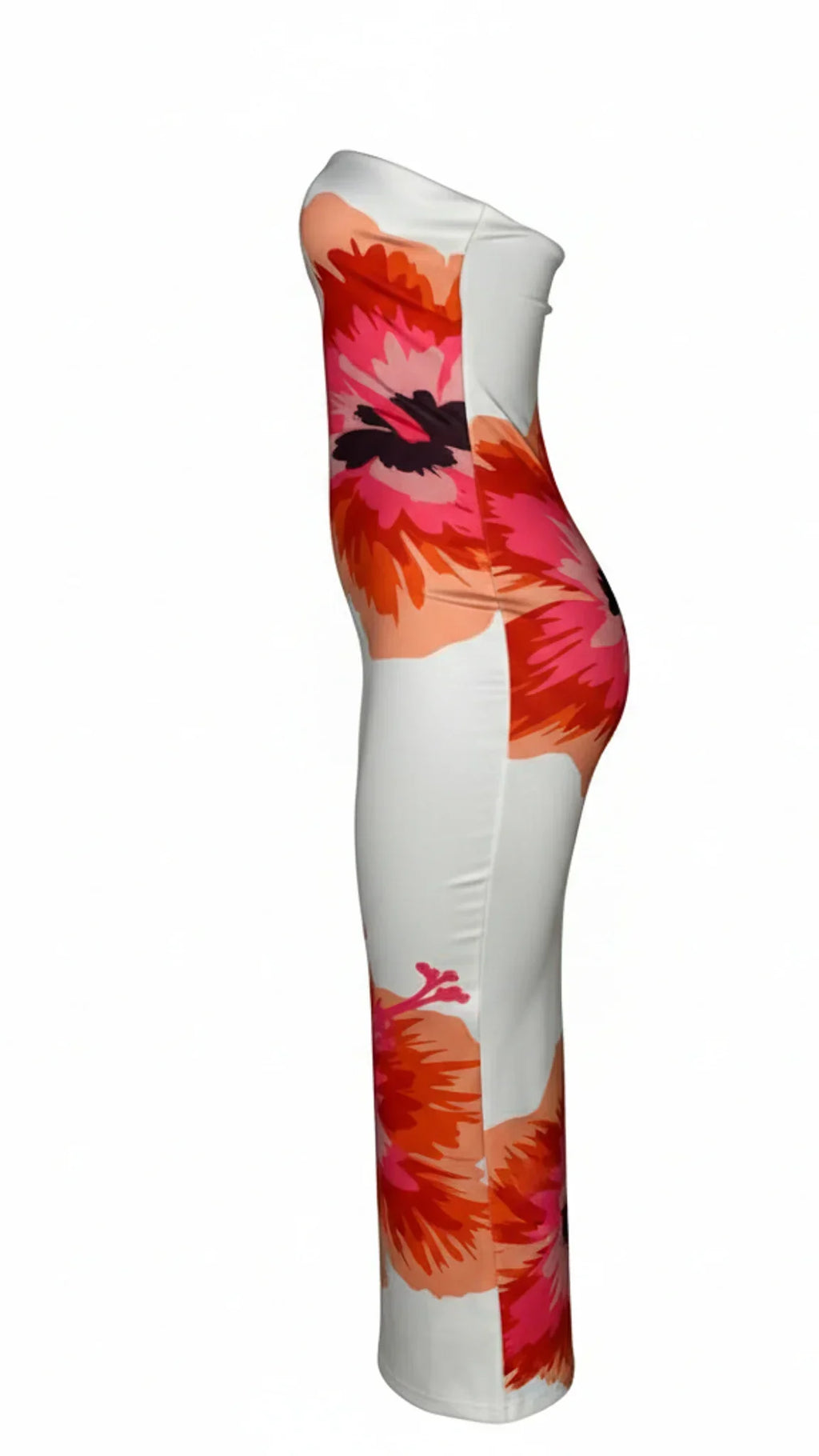 Solara Strapless Midi Dress