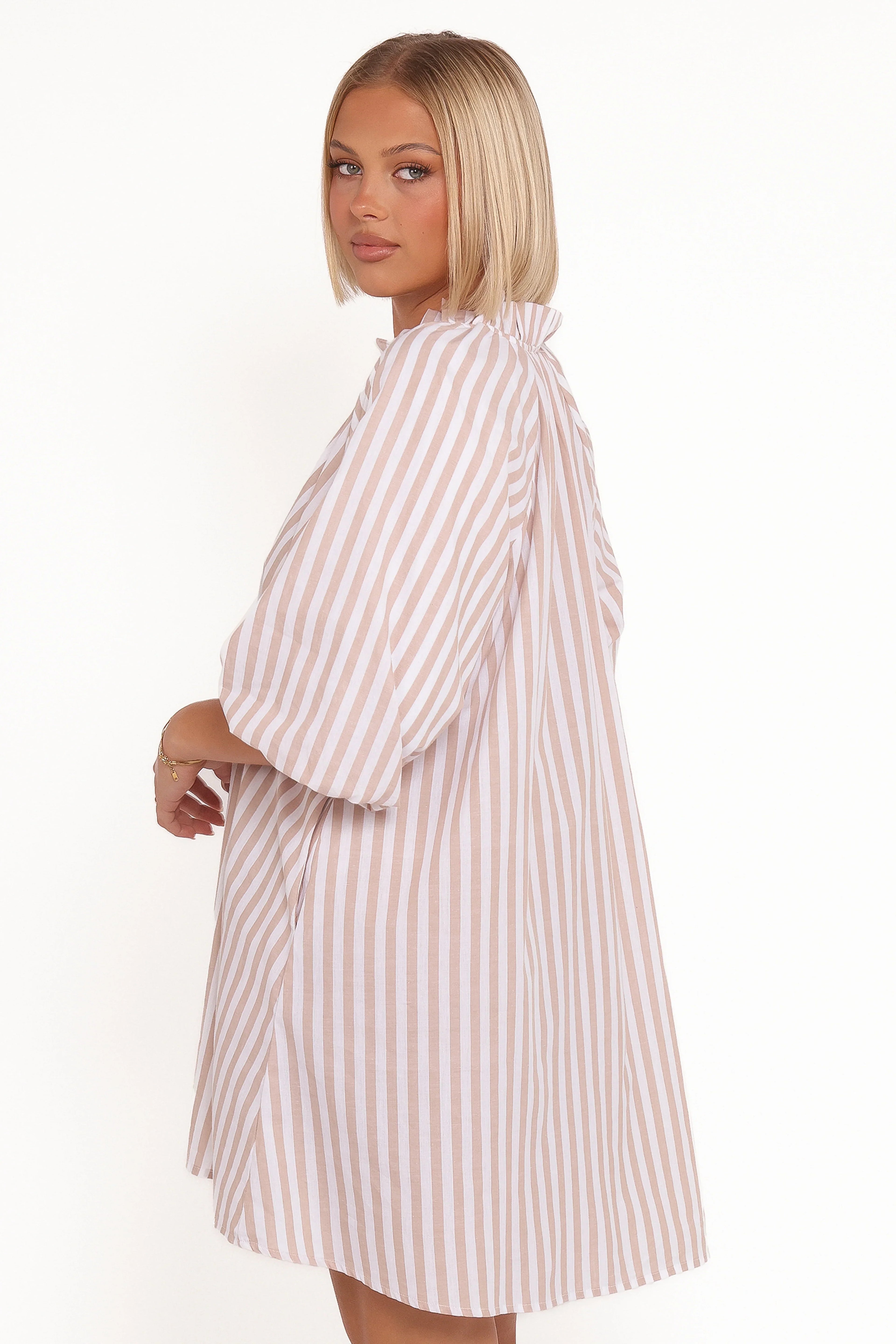 Mini-robe Doran - Blanc cassé