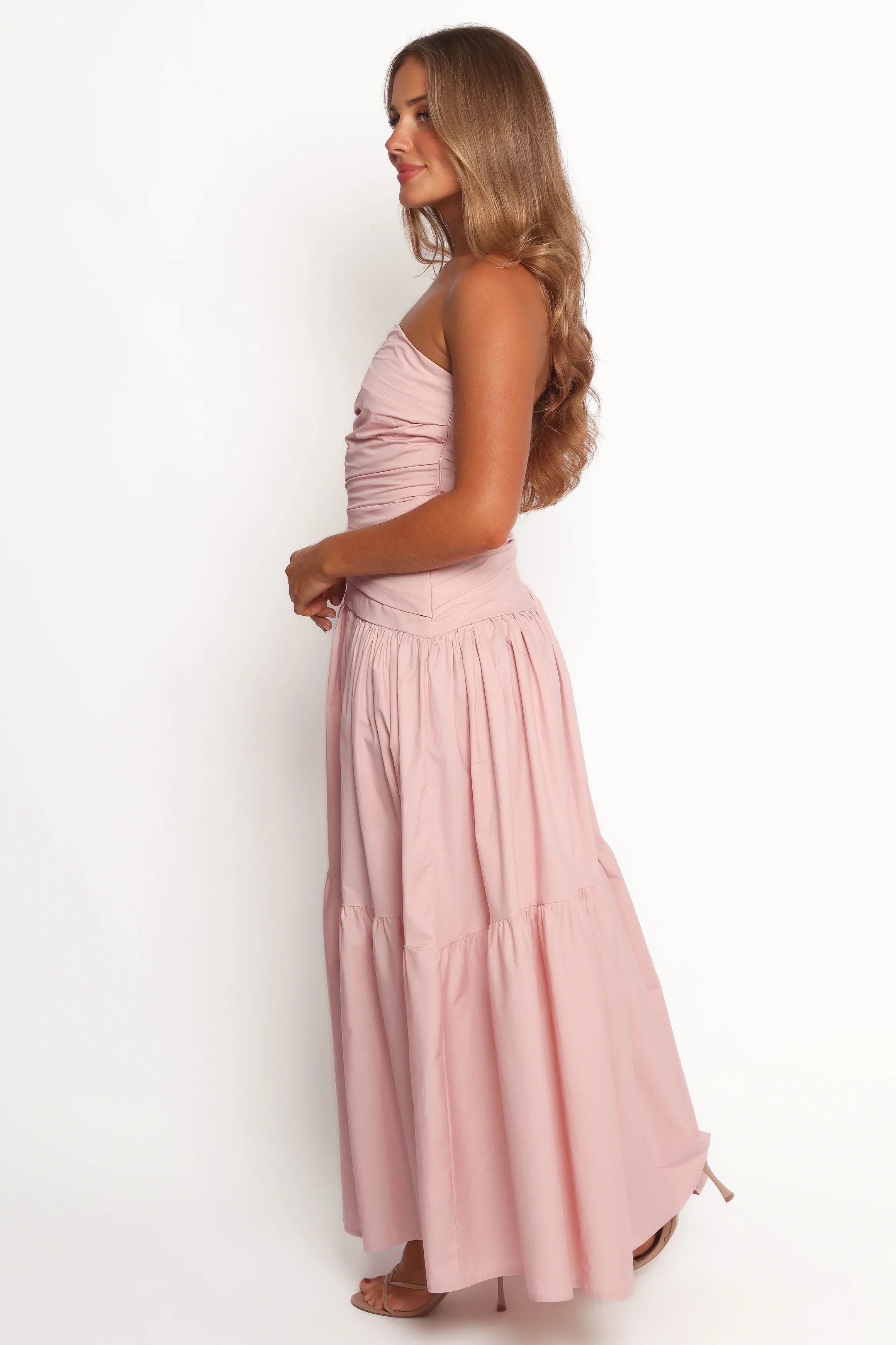 Robe longue bustier Blanche - Orchid