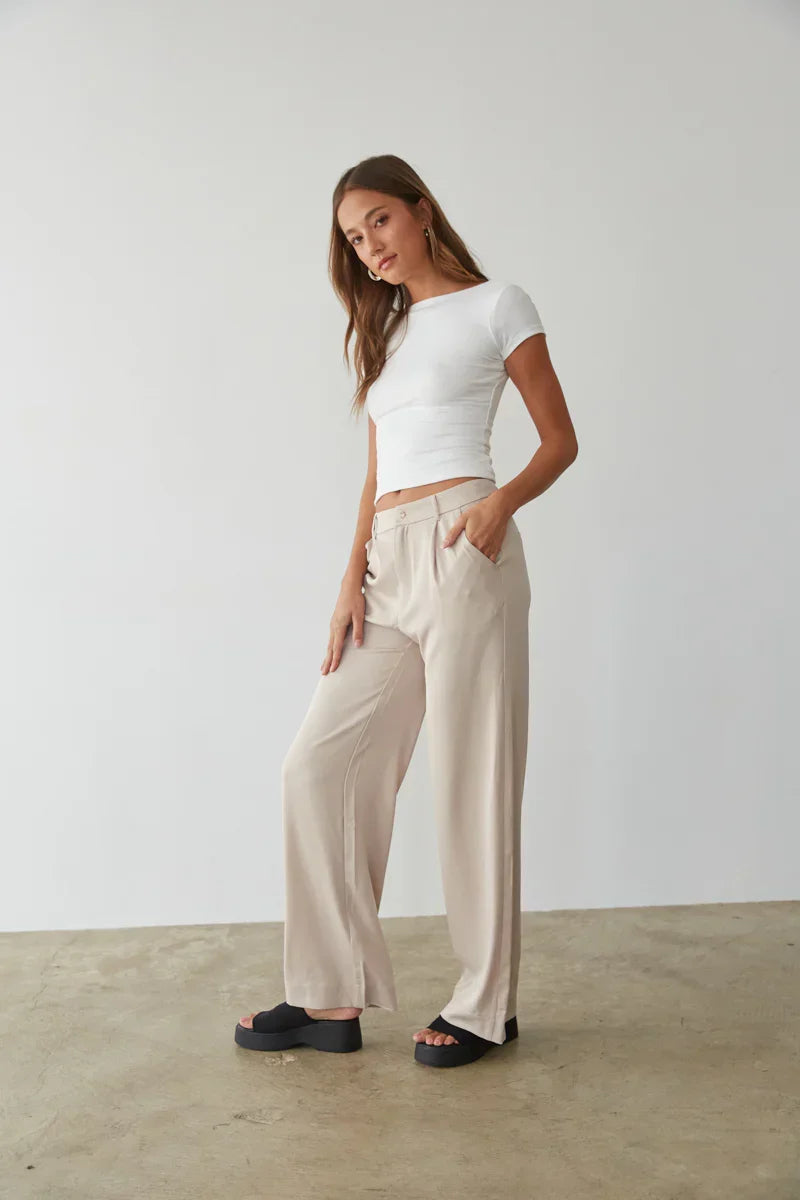 Pantalon large Lyna
