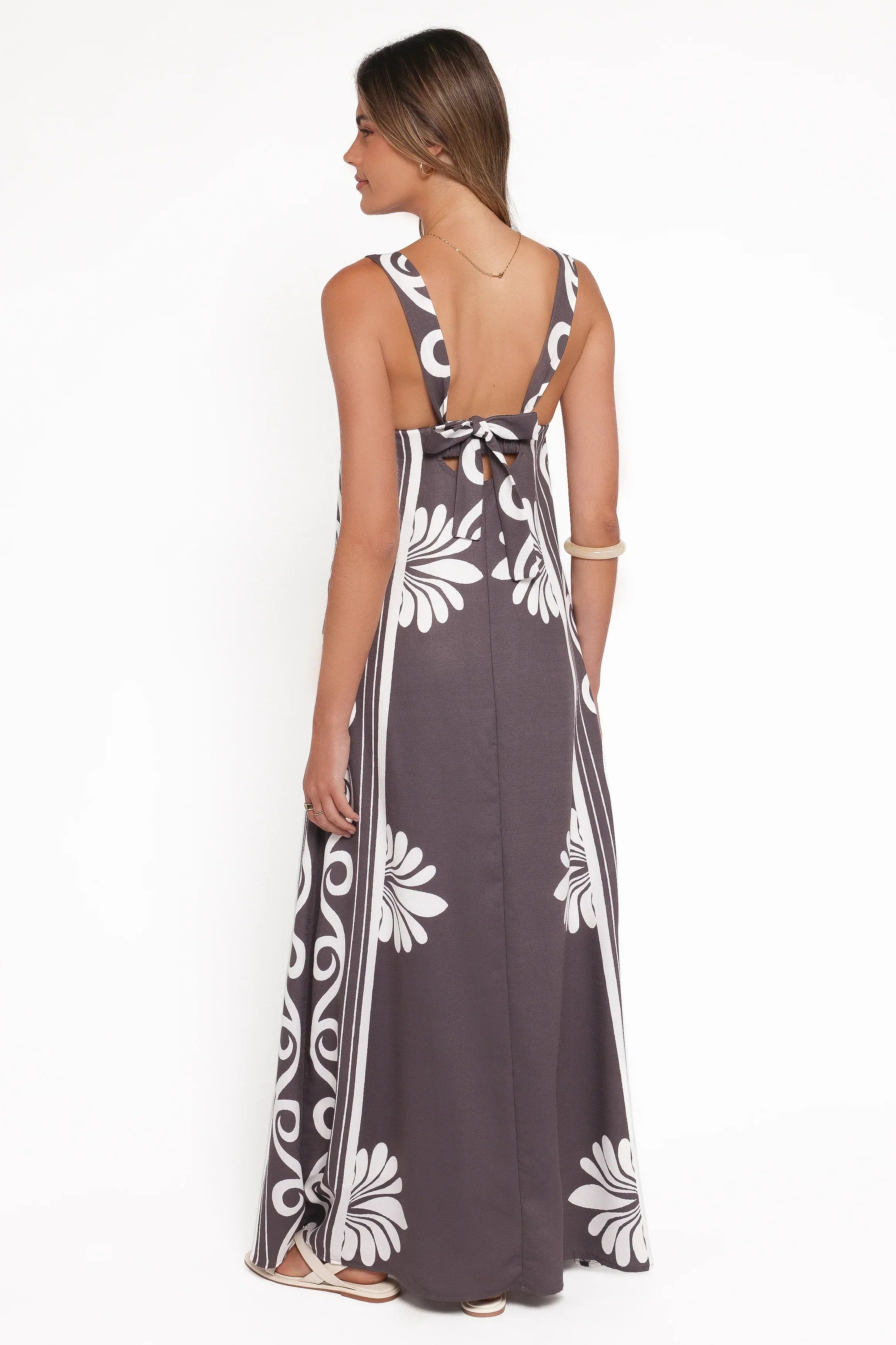 Valeria Maxi Dress - Espresso