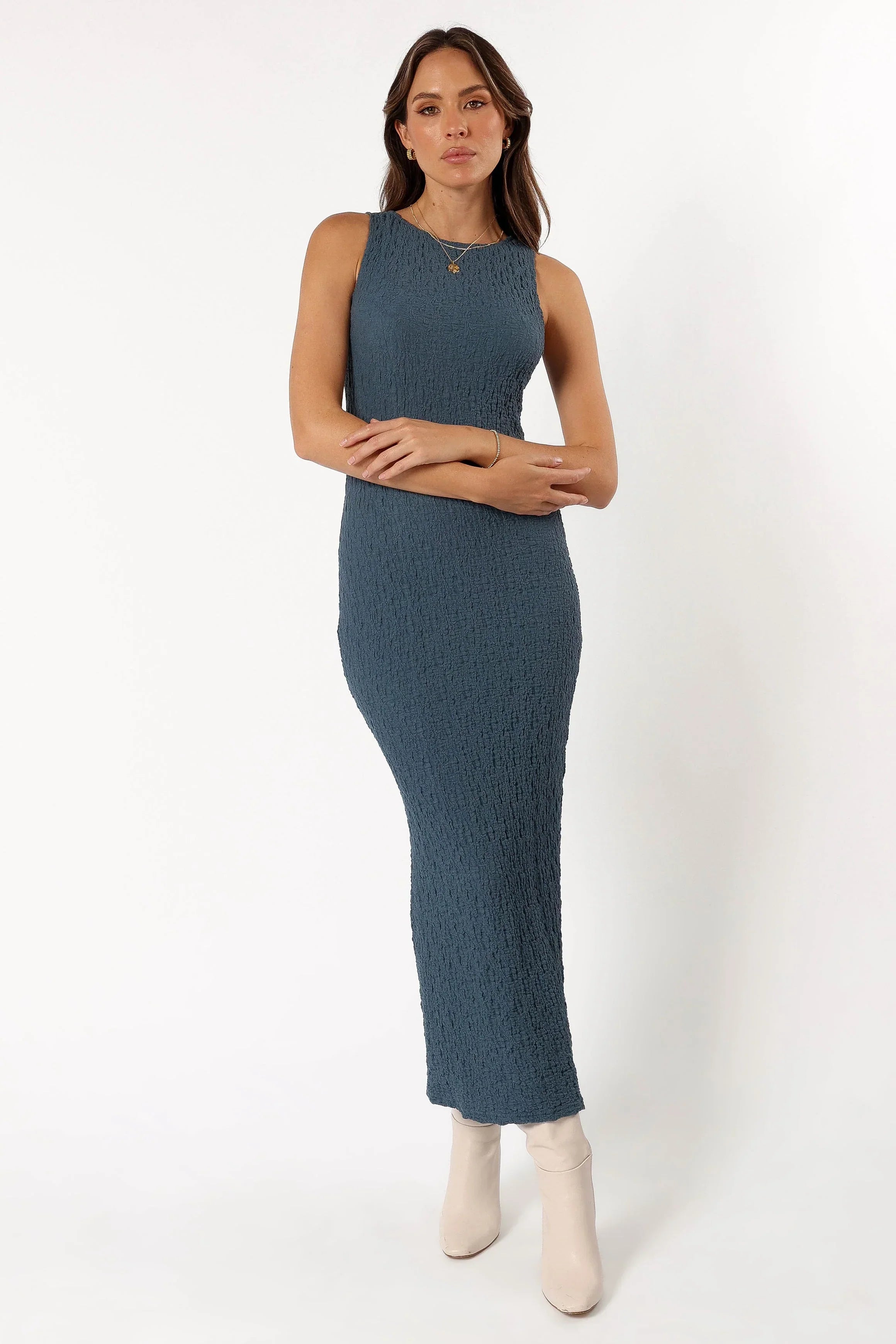 Robe longue Clark - Anthracite