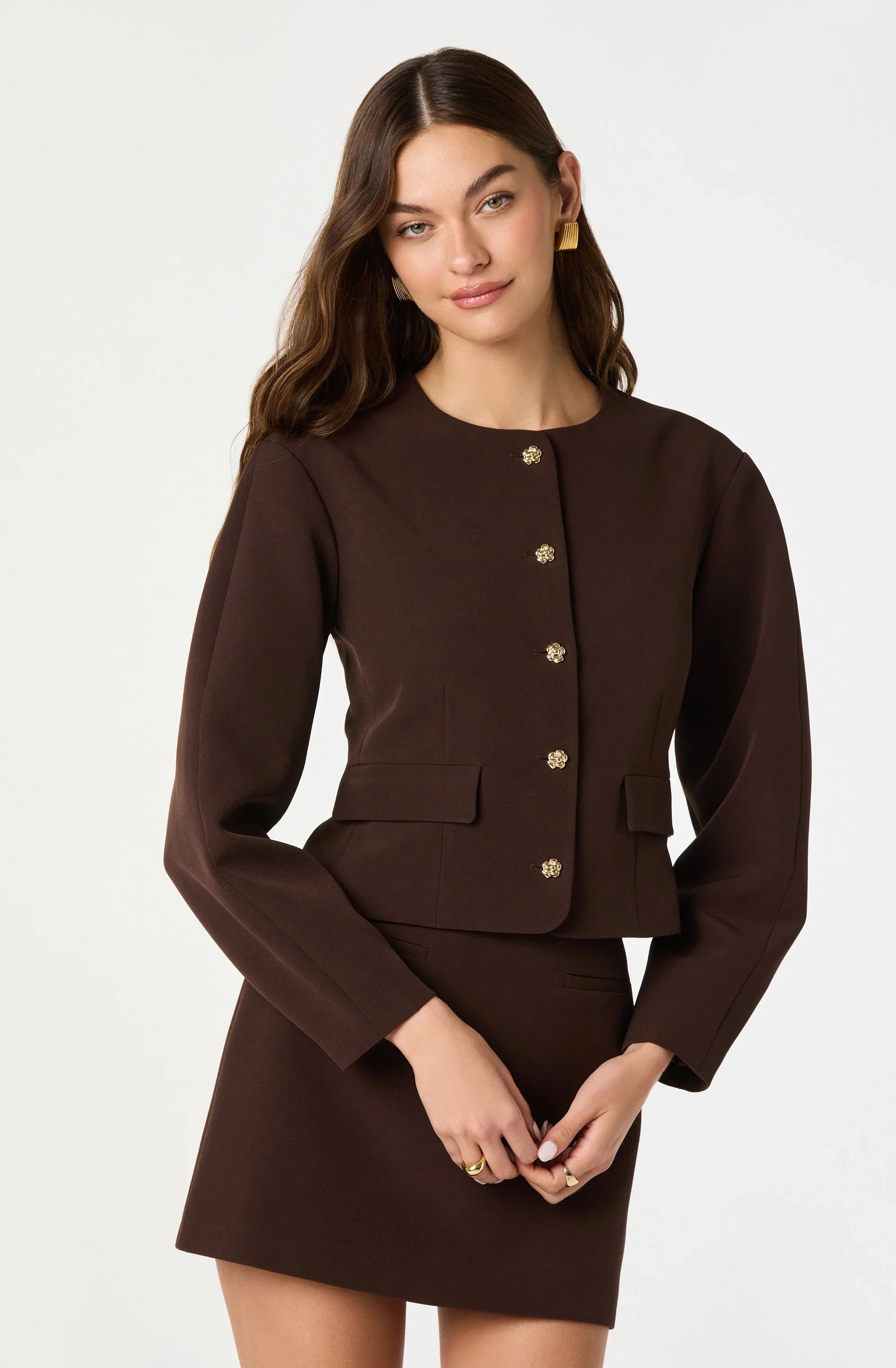 Tailored Mini Skirt
