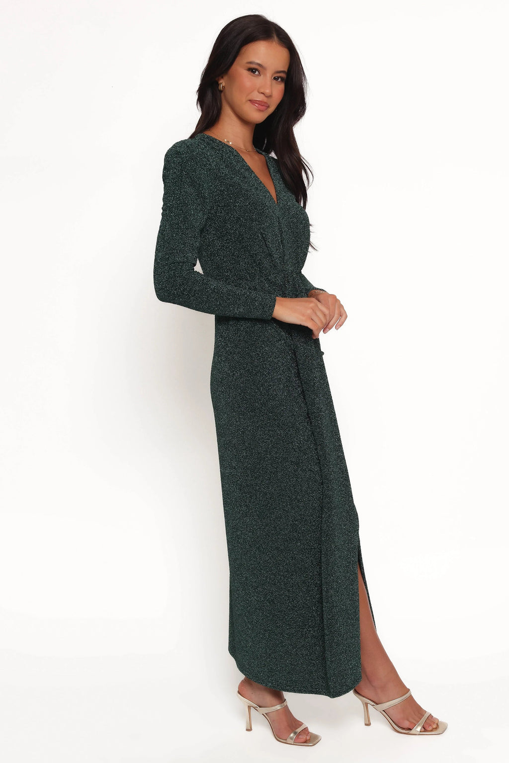 Robe longue Grayson - Émeraude