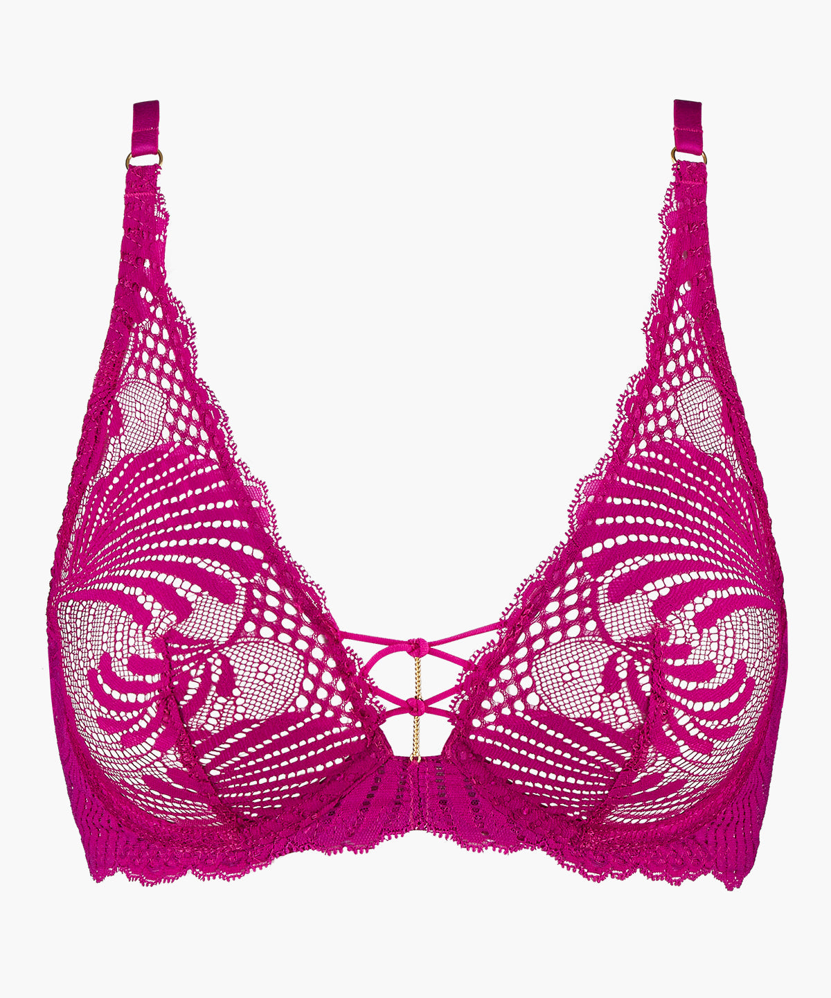 Rythm of Desire Soutien-gorge Triangle avec armatures Rose éclatant